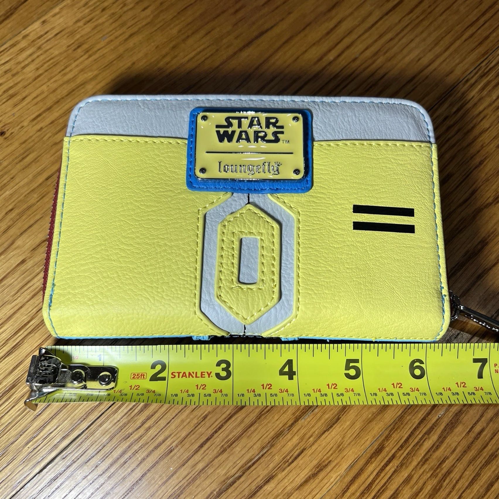 Vintage NWOT Loungefly Disney Star Wars Droids Boba Fett Zip Around Wallet Size ONE SIZE - 3 Thumbnail