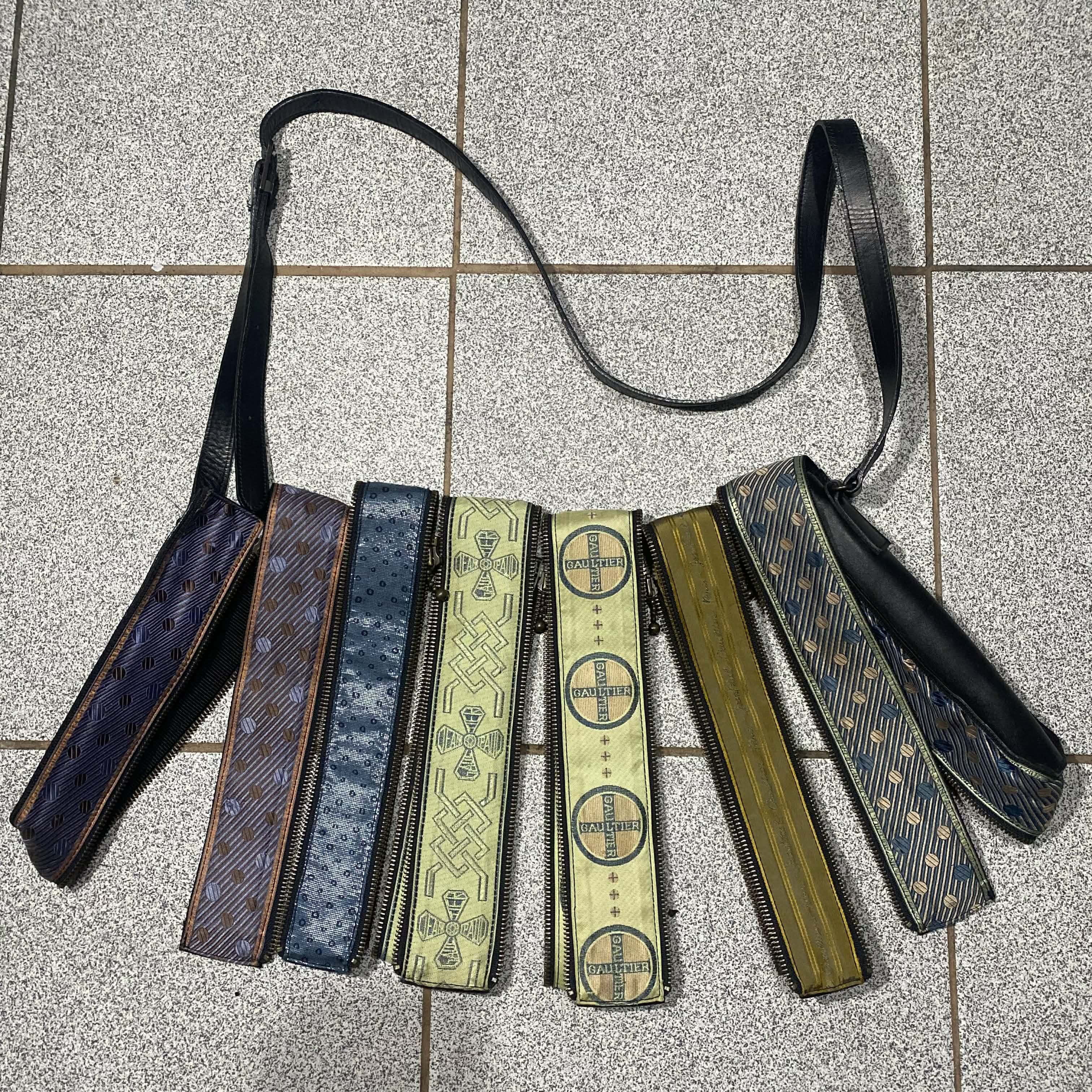 Jean Paul Gaultier 90's Jean Paul Gaultier Cyber Bag Multi Zip Size ONE SIZE - 4 Thumbnail