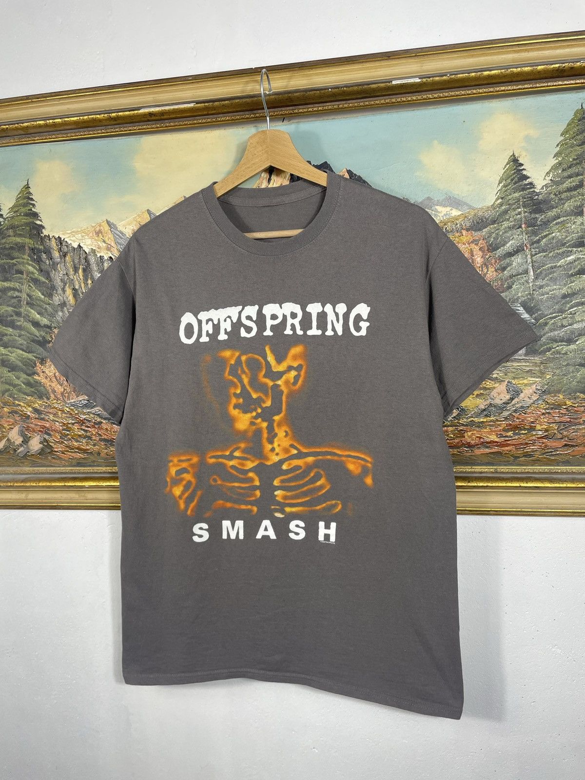 Band Tees × Vintage The Offspring Smash Band T-shirt Tee Punk Rock Skeleton 2020 Size US M / EU 48-50 / 2 - 3 Thumbnail