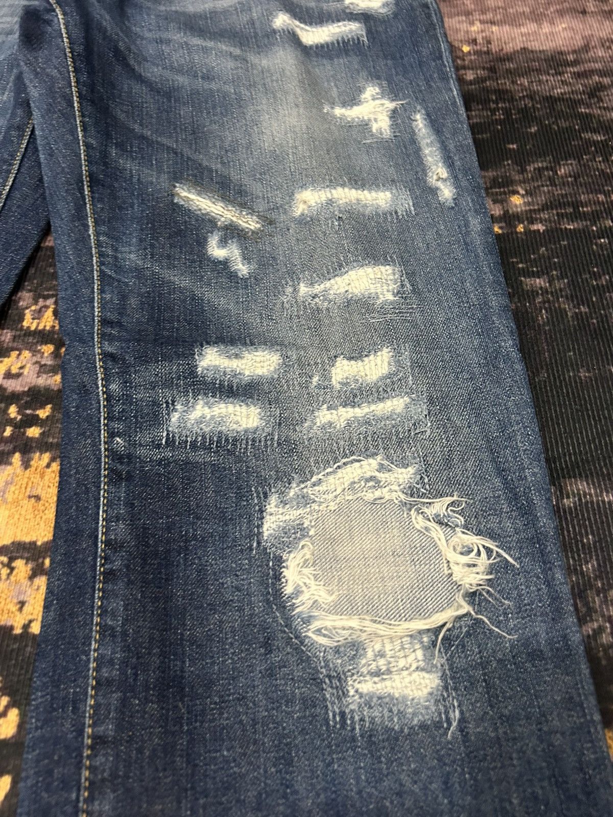 Dolce & Gabbana Dolce & Gabbana Distressed Jeans Size US 33 - 8 Thumbnail