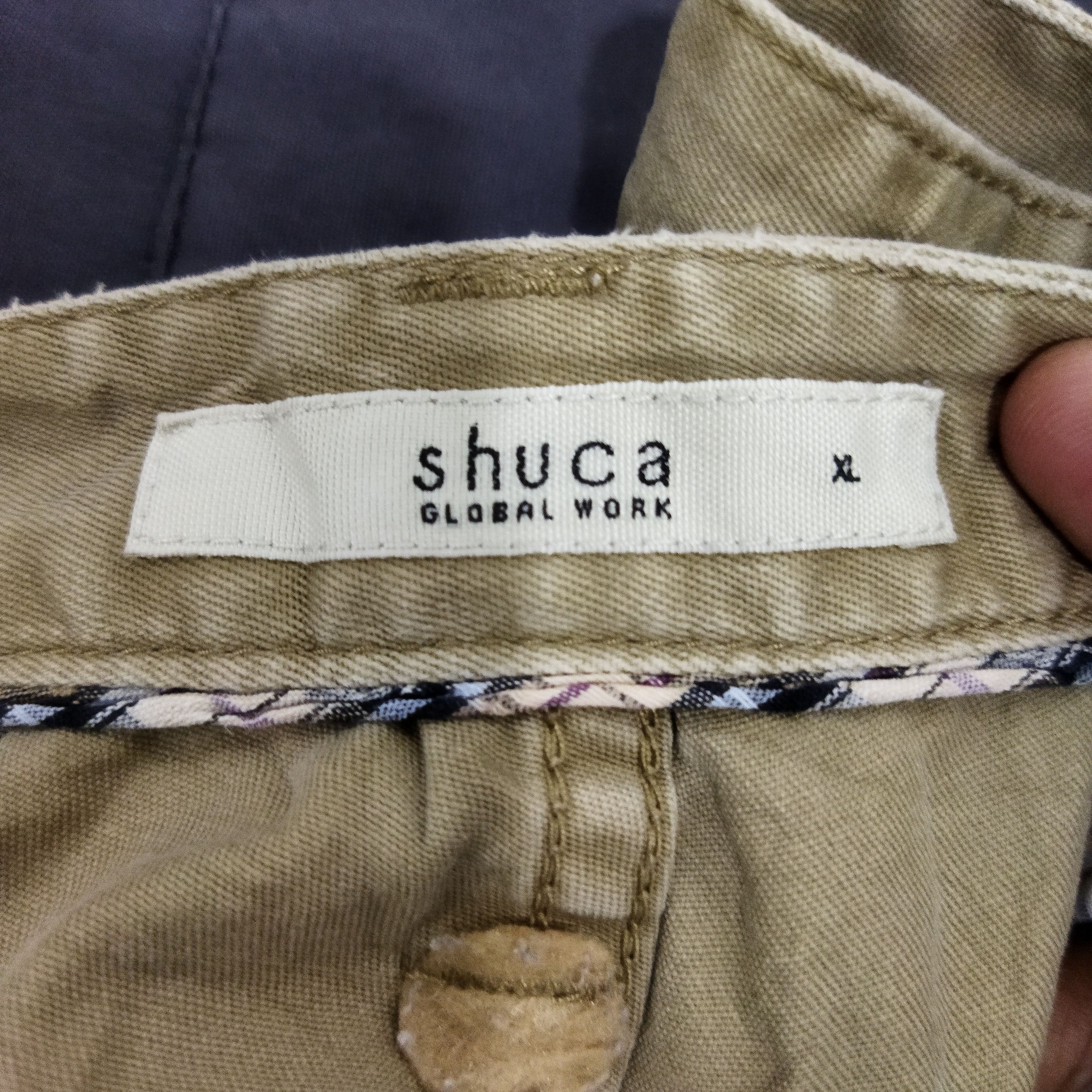 Japanese Brand SHUCA GLOBAL WORK BROWN CARGO PANTS Size US 32 / EU 48 - 10 Thumbnail