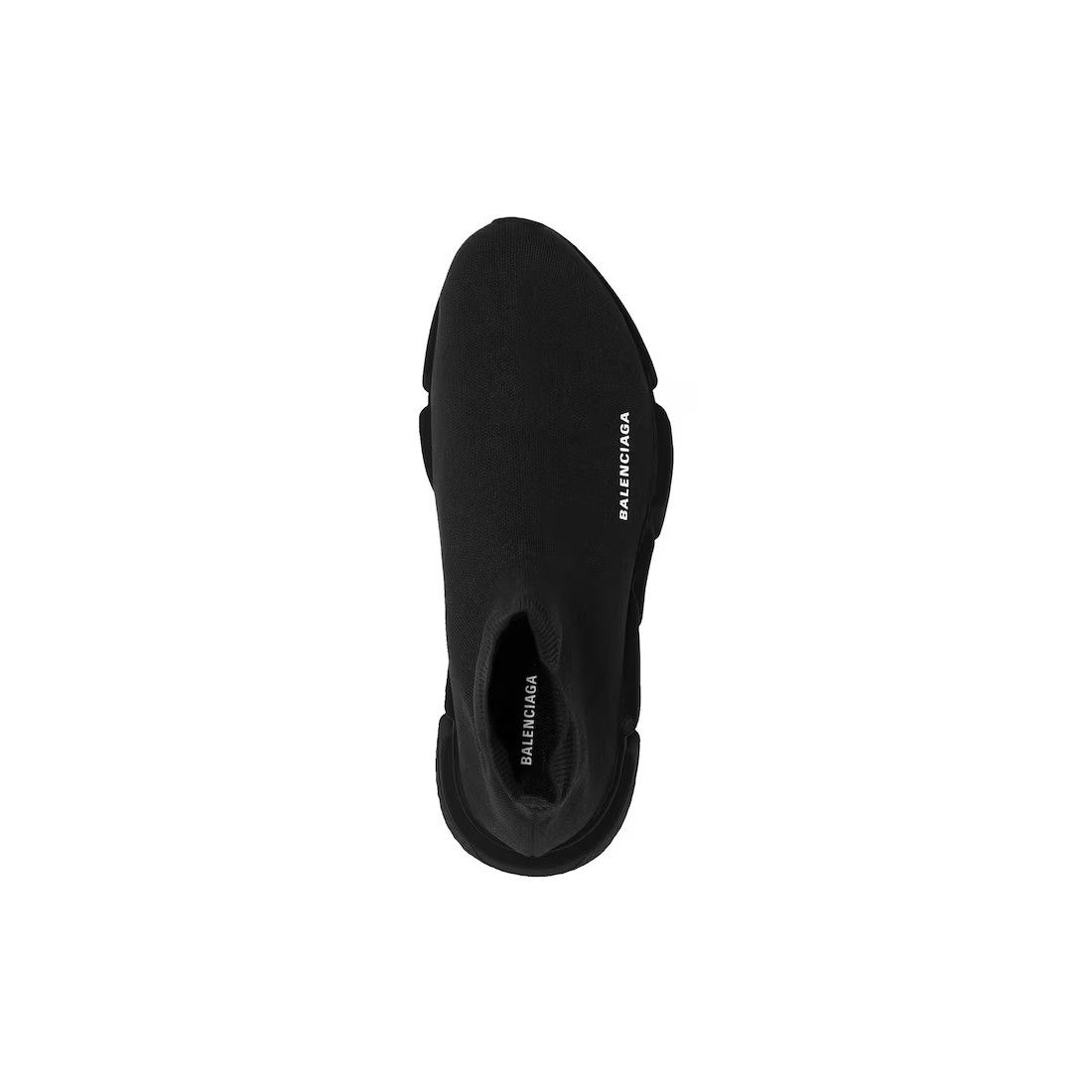 Balenciaga o1tr1nto0525 Speed Recycled Knit Sneakers in Black Size US 14 / EU 47 - 3 Thumbnail