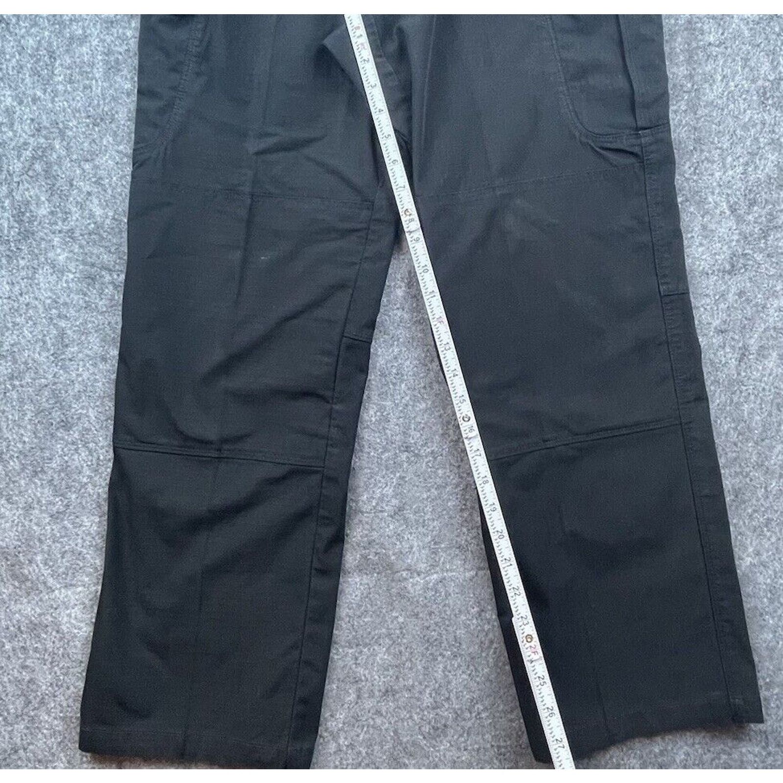 5.11 5.11 Tactical Pants Mens 32 Black Cargo Outdoors Workwear Size US 32 / EU 48 - 5 Thumbnail