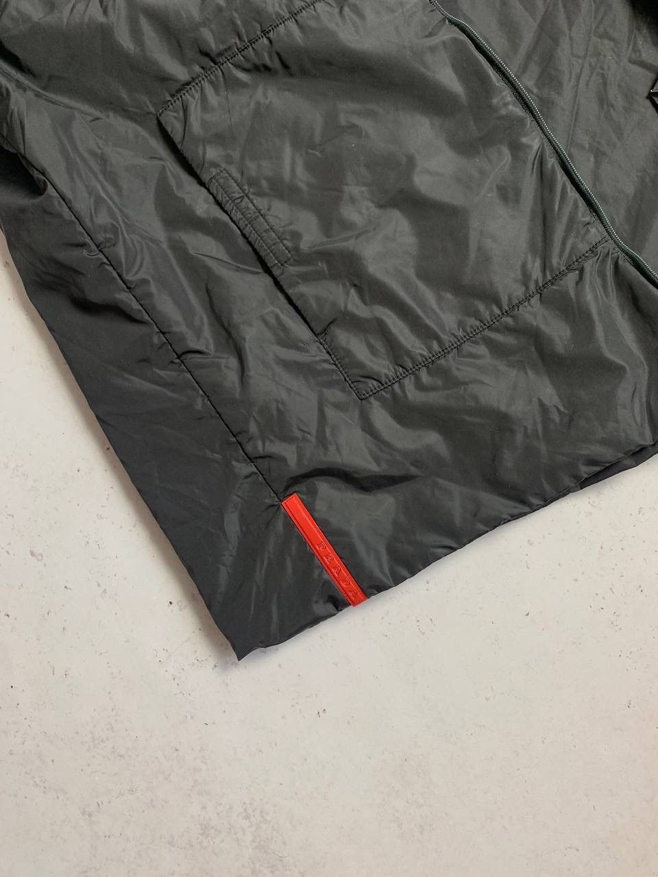 Prada Vintage Prada Sport Red Tab Nylon Down Jacket M Size US L / EU 52-54 / 3 - 13 Thumbnail