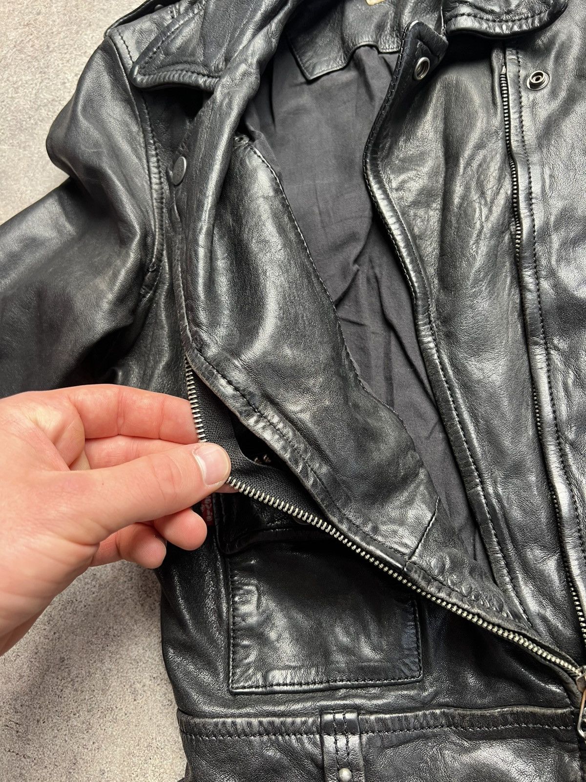 Levi's Levi’s special edition vintage studded biker leather jacket Size S / US 4 / IT 40 - 7 Thumbnail