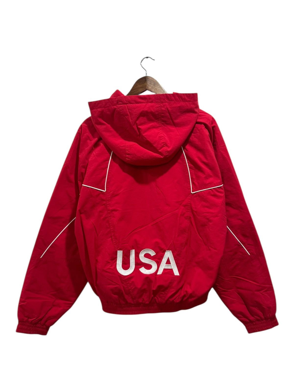 Nahmias NAHMIAS x A24 Marty Supreme Classic Warm Up Jacket USA Red Size US S / EU 44-46 / 1 - 5 Thumbnail