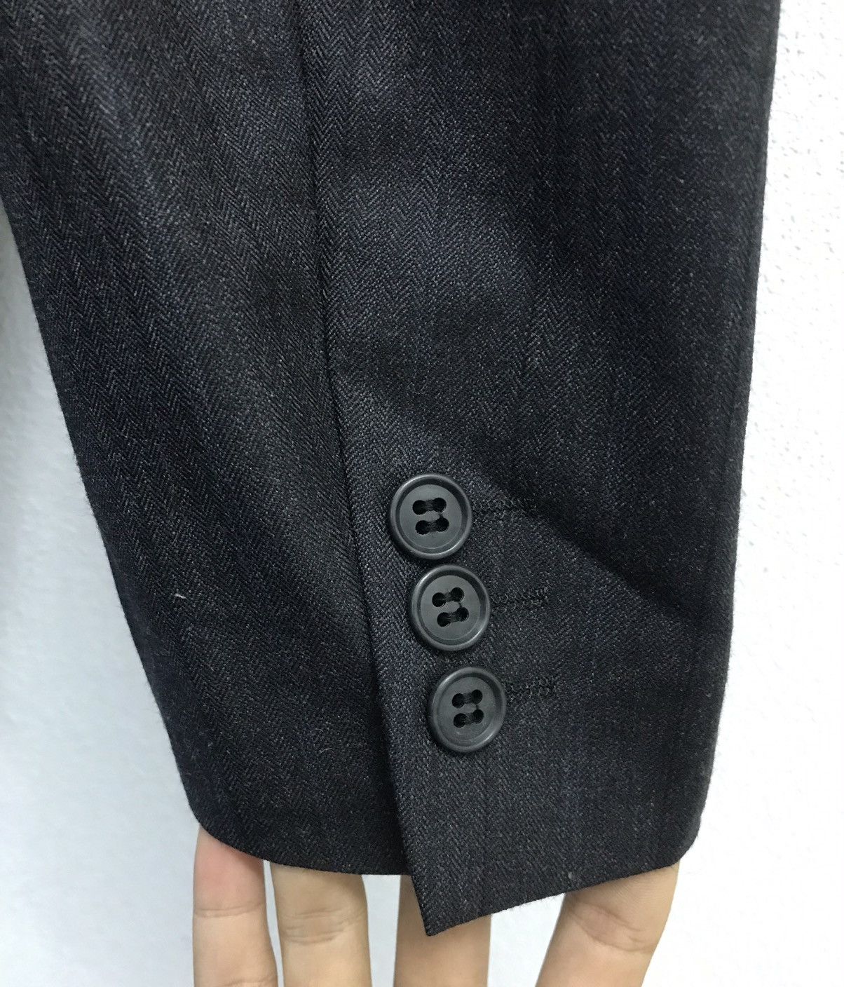 Y's × Y's for Men × Yohji Yamamoto Vintage Yohji Yamamoto D’urban A.A.R Wool Blazer Size US L / EU 52-54 / 3 - 9 Thumbnail