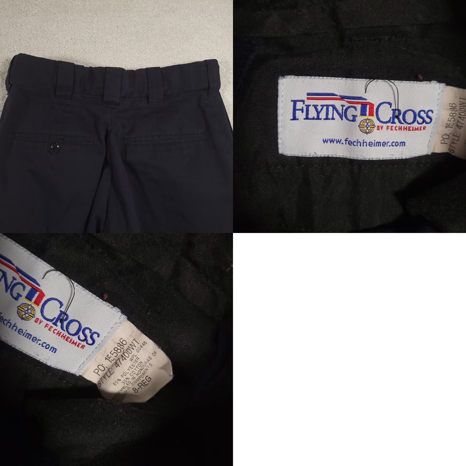 Vintage VINTAGE Flying Cross Pants Women Size 8 Navy Blue Uniform EMT Tactical Utility Pants Womens 8 Navy Blue Size 30" / US 8 / IT 44 - 8 Thumbnail
