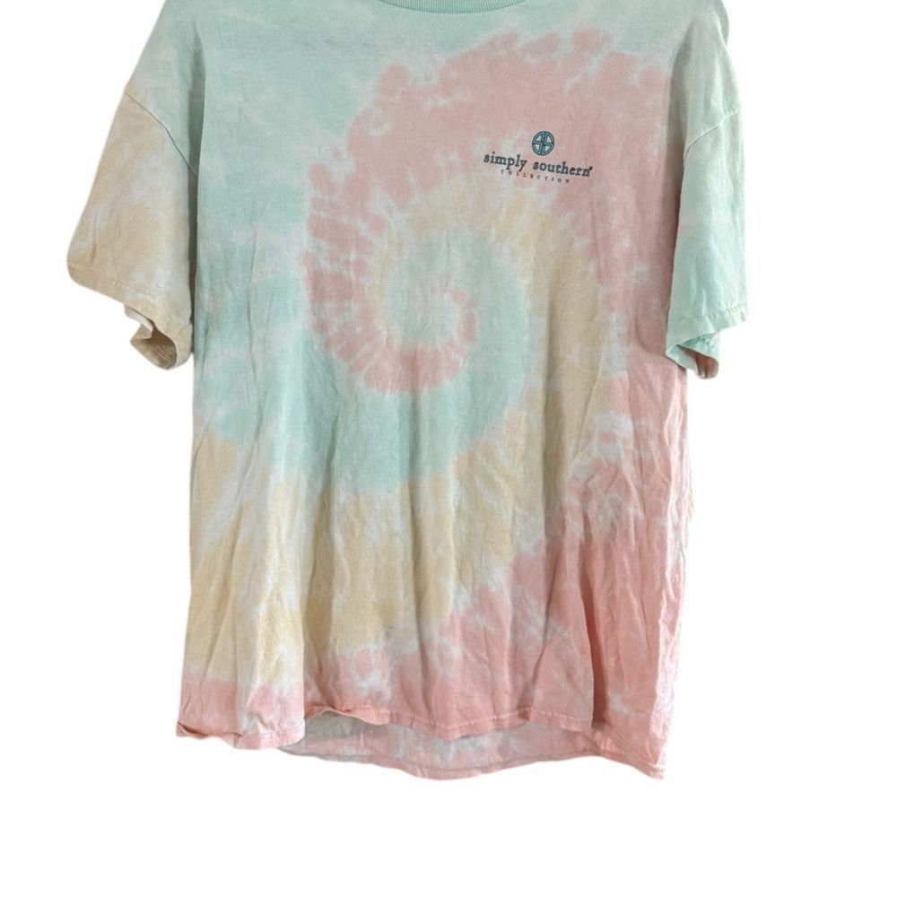Other Simply Southern Green and Pink Long Sleeve Tee Size L / US 10 / IT 46 - 6 Thumbnail