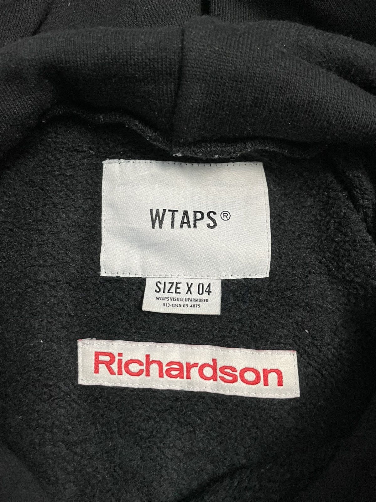 Wtaps Wtaps Richardson Size Zip Hooded Size US XL / EU 56 / 4 - 12 Thumbnail