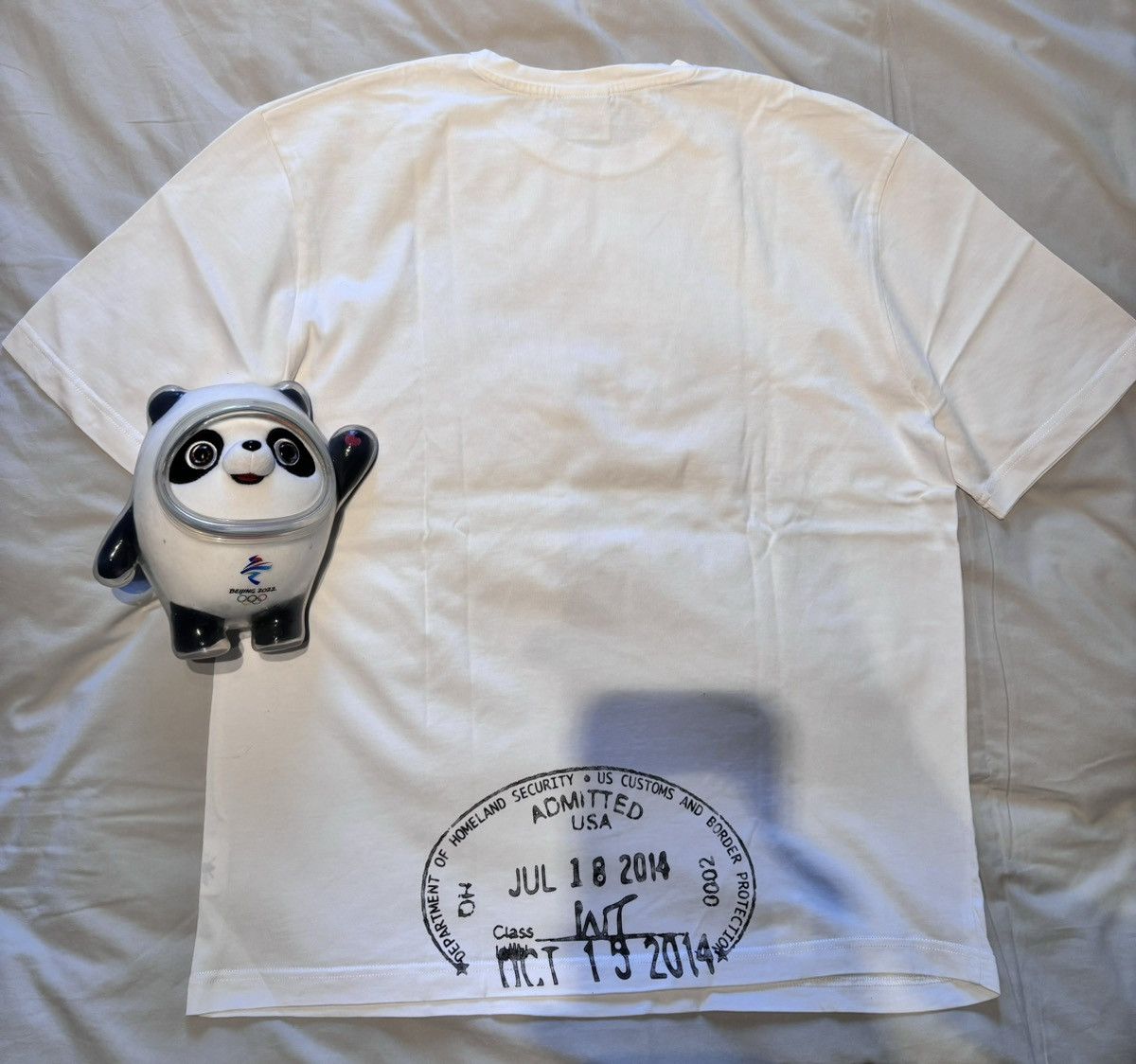 Daily Paper Daily Paper Passport Stamp Tee White Size US XL / EU 56 / 4 - 2 Thumbnail