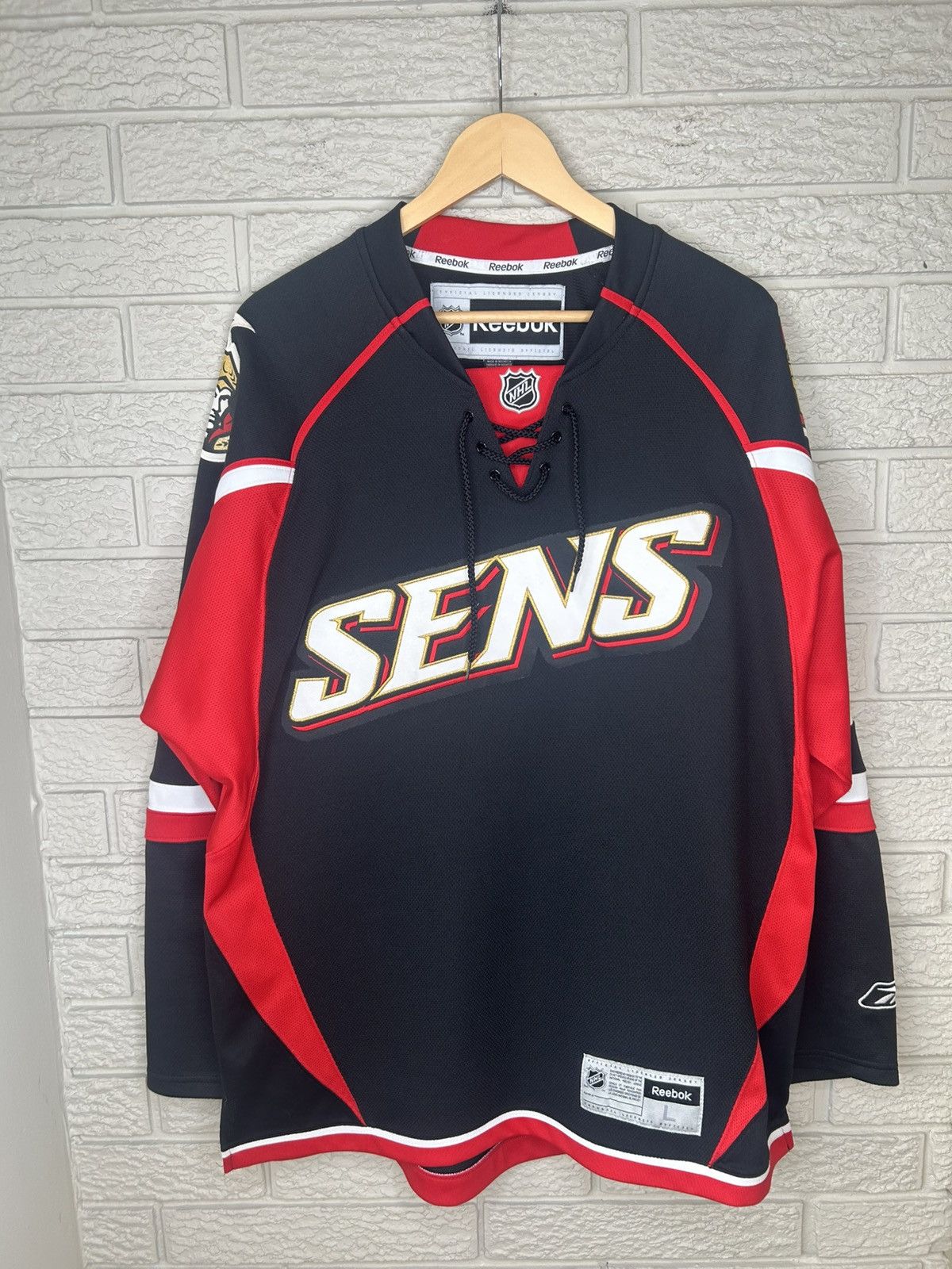 Reebok Reebok Ottawa Senators Sens Third Jersey Size US L / EU 52-54 / 3 - 1 Thumbnail