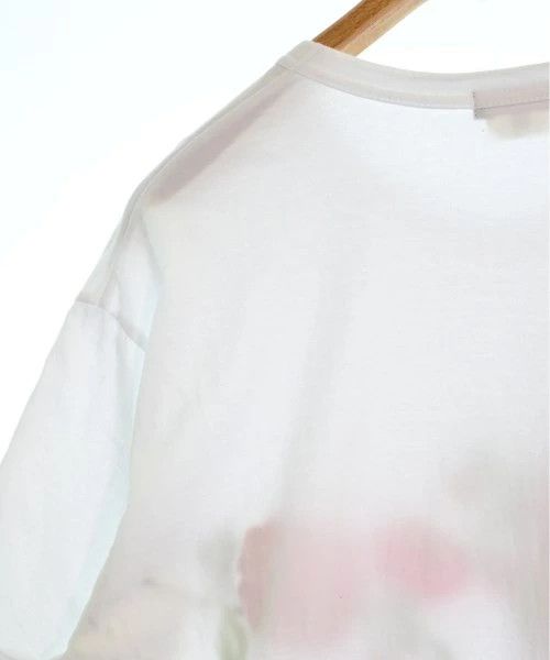 Comme des Garcons Homme Plus T-Shirts Cotton Flower design Crewneck Short Sleeve White Size US XL / EU 56 / 4 - 4 Thumbnail