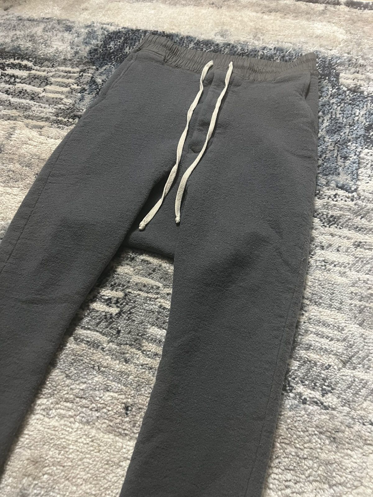 Rick Owens Rick Owens FW13 Mainline Plinth Dust Petrol Sweats Size US 28 / EU 44 - 2 Thumbnail