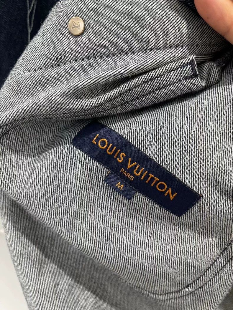 Louis Vuitton Louis Vuitton Wheat-ear Jean short-sleeve baseball shirt 25 Size US M / EU 48-50 / 2 - 5 Thumbnail