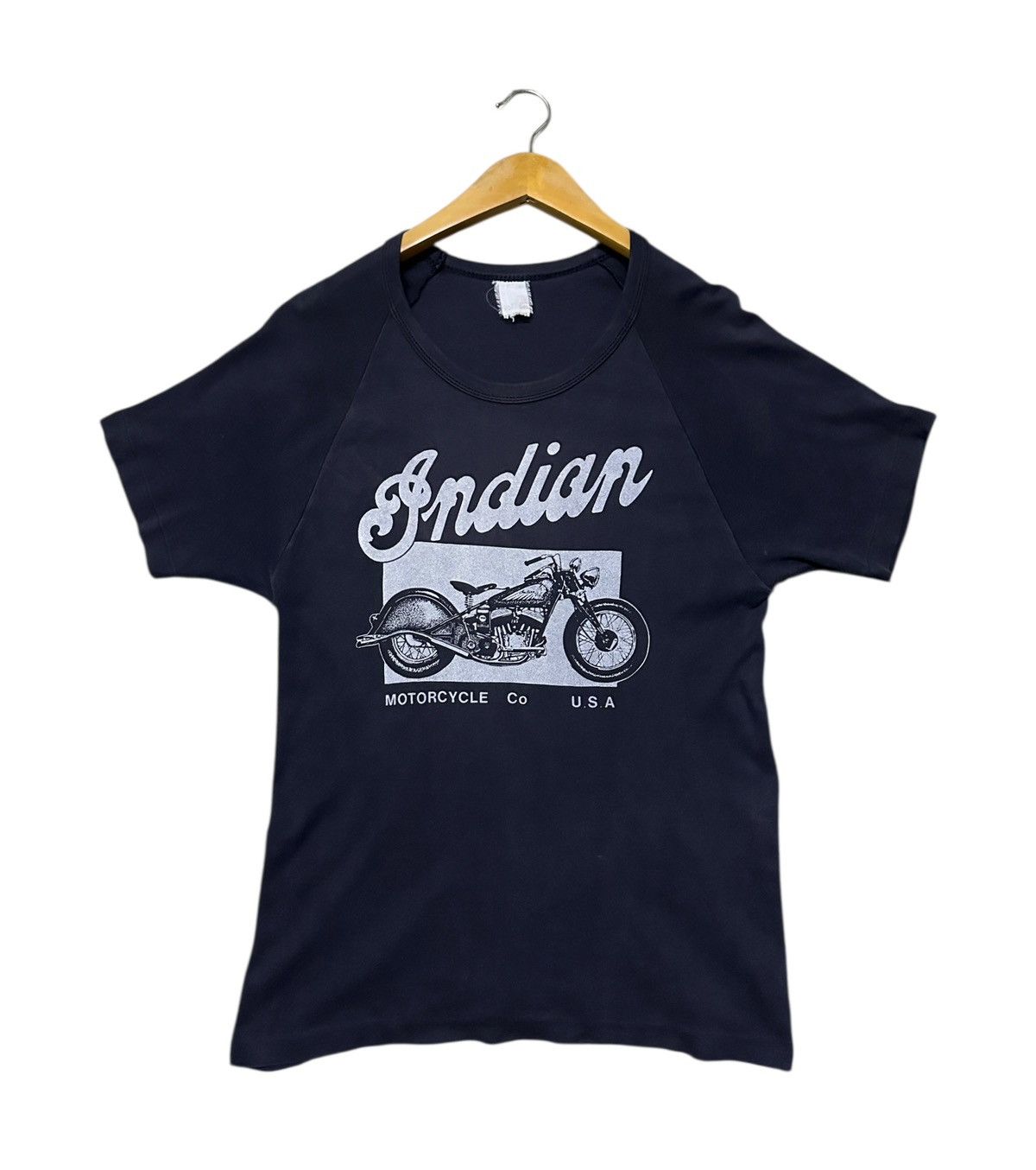 Indian Motorcycle Vintage 80s Indian motorcycle tshirt Size US S / EU 44-46 / 1 - 1 Thumbnail