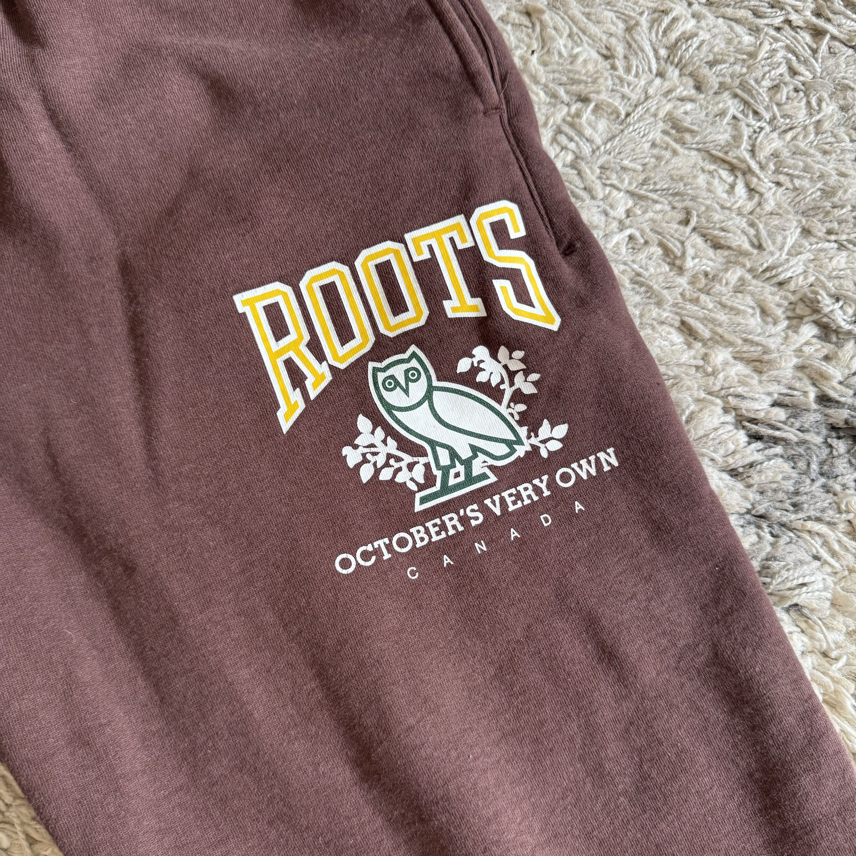 October's Very Own × Roots OVO x Roots Sweatpant Brown Size US 32 / EU 48 - 2 Thumbnail