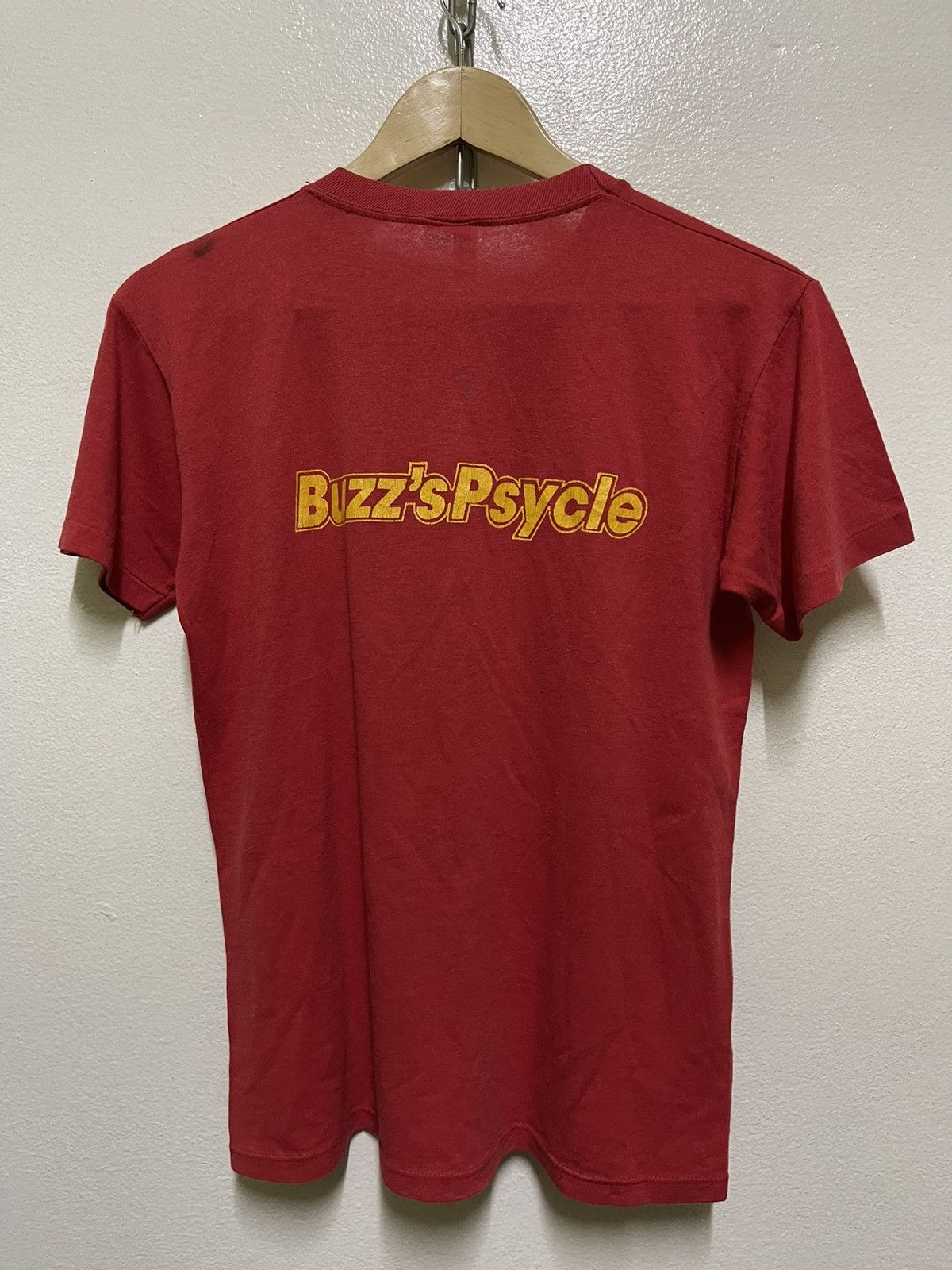 Vintage Vintage Buzz's Psycle T Shirt Motor Racing Size US M / EU 48-50 / 2 - 9 Thumbnail