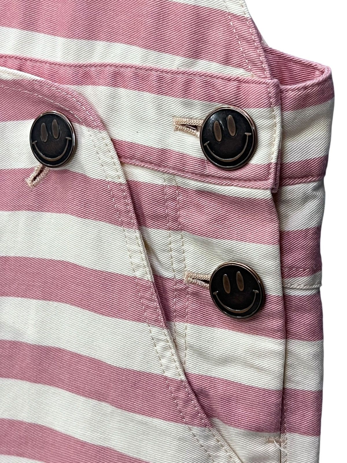 Ministry Of Supply Candy Stripper Pink Prisoners Stripe Overalls Japan Harajuku Size 30" / US 8 / IT 44 - 8 Thumbnail