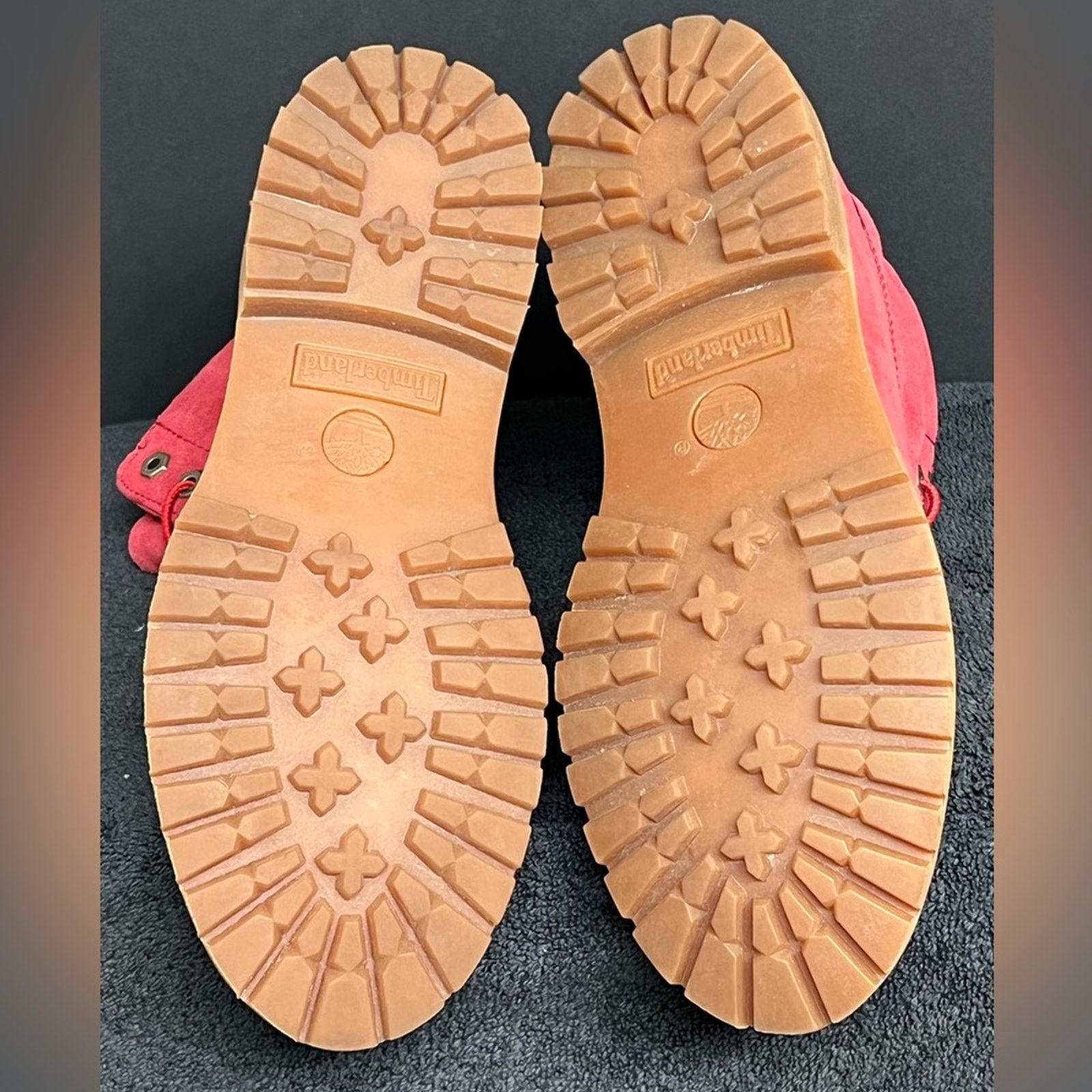 Timberland Timberland Women Red Limited Premium Leather Waterproof Boot Size US 10 / IT 40 - 7 Thumbnail
