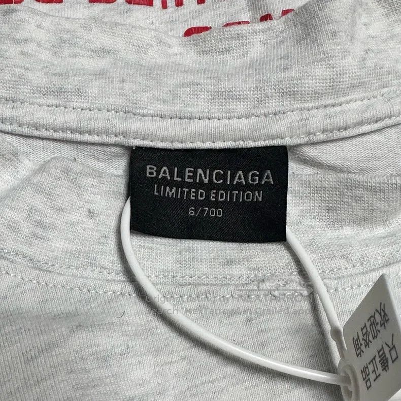 Balenciaga Balenciaga Apple Music Limited Edition Aged Grey Long Slee Size US XS / EU 42 / 0 - 3 Thumbnail
