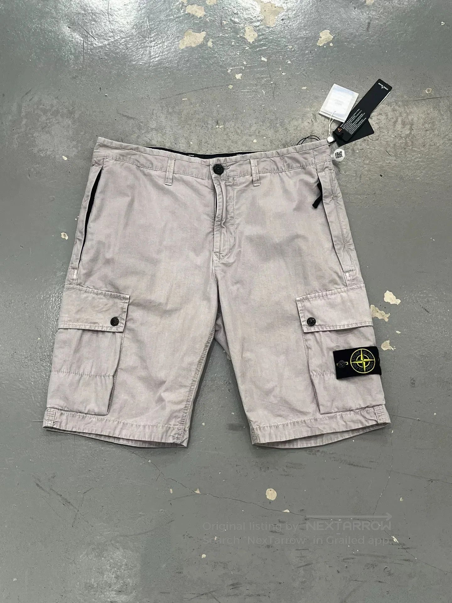 Stone Island Stone Island Gray Shorts. Size US 32 / EU 48 - 1 Thumbnail