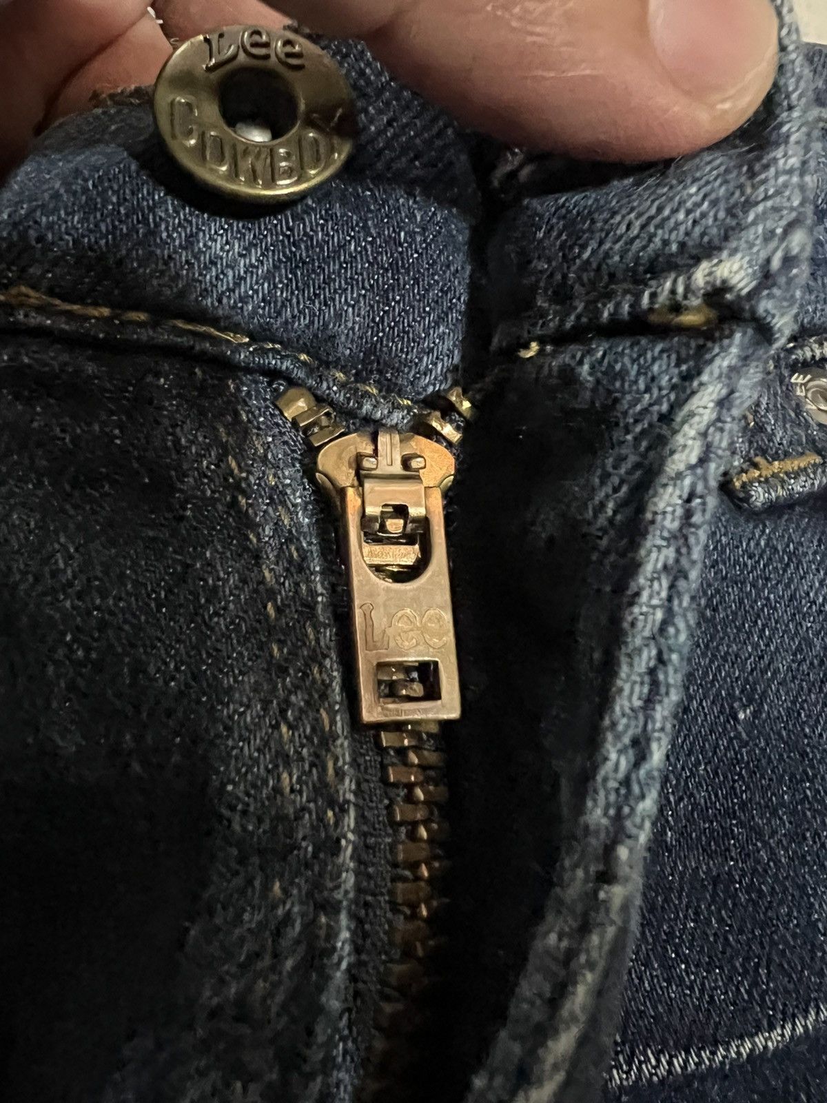 Japanese Brand 🌈Flare 90’s Lee Cowboy Washed jeans Size US 32 / EU 48 - 15 Thumbnail