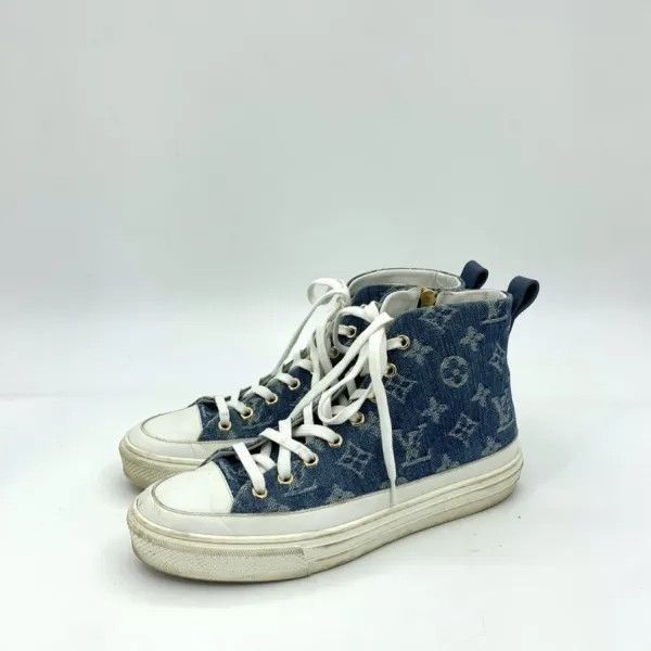 Louis Vuitton Louis Vuitton Stellar Blue Casual Sneakers -2508 Size US 7.5 / EU 40-41 - 1 Thumbnail