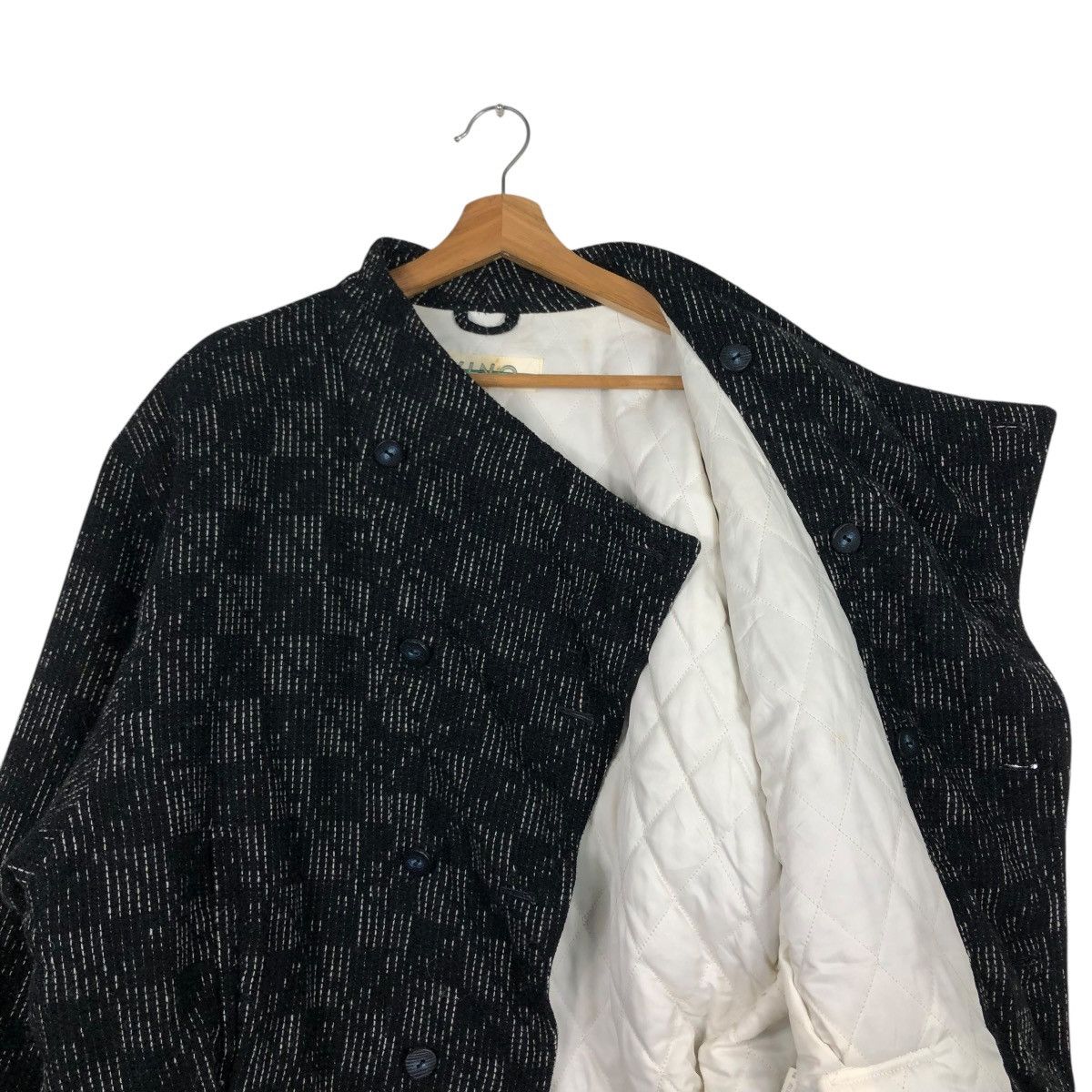 Japanese Brand 🔥VINTAGE BOMBER JACKET HIDDEN COLLAR VENO ISSEY MIYAKE Size US M / EU 48-50 / 2 - 14 Thumbnail