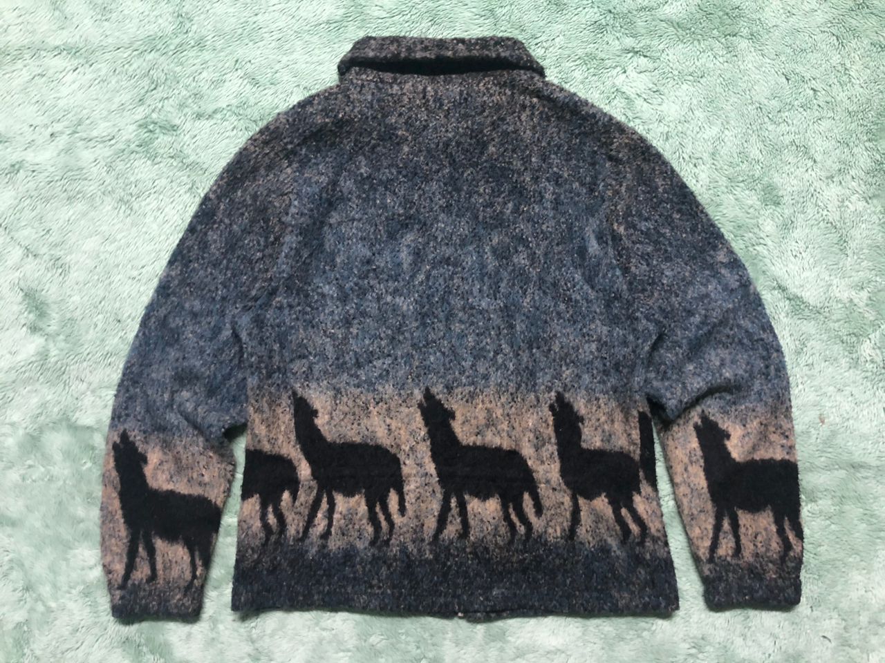 Vintage VINTAGE BEAR RIDGE OUTFITTERS ZIPPER JACKET WOLF DESIGN Size M / US 6-8 / IT 42-44 - 2 Thumbnail