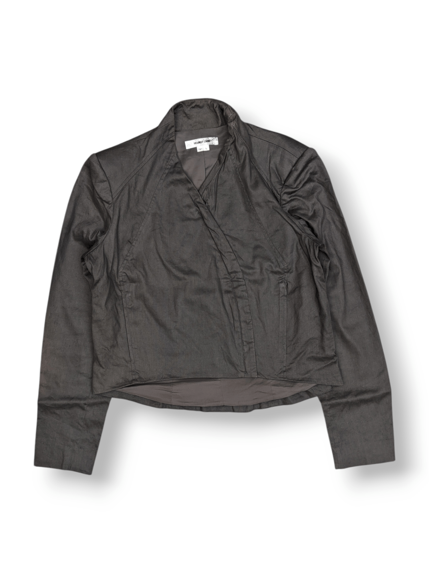 Helmut Lang Helmut Lang Asymmetric Zip Jacket Size L / US 10 / IT 46 - 1 Thumbnail