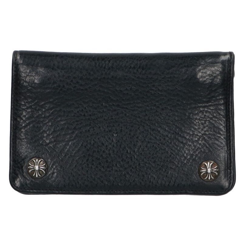 Chrome Hearts Chrome Hearts 2ZIP Leather Wallet | Grailed