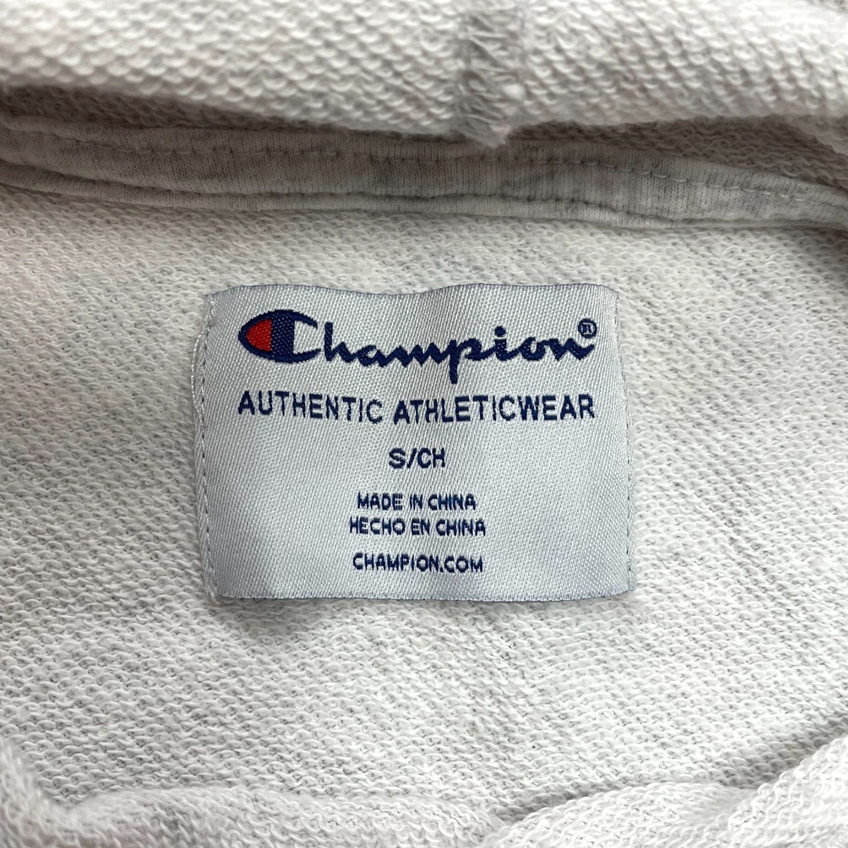 Champion Champion Hoodie Sweatshirt Womens S Gray Purple Hooded Pullover Crew Neck Long Sleeve Jersey Fleece Size S / US 4 / IT 40 - 3 Thumbnail