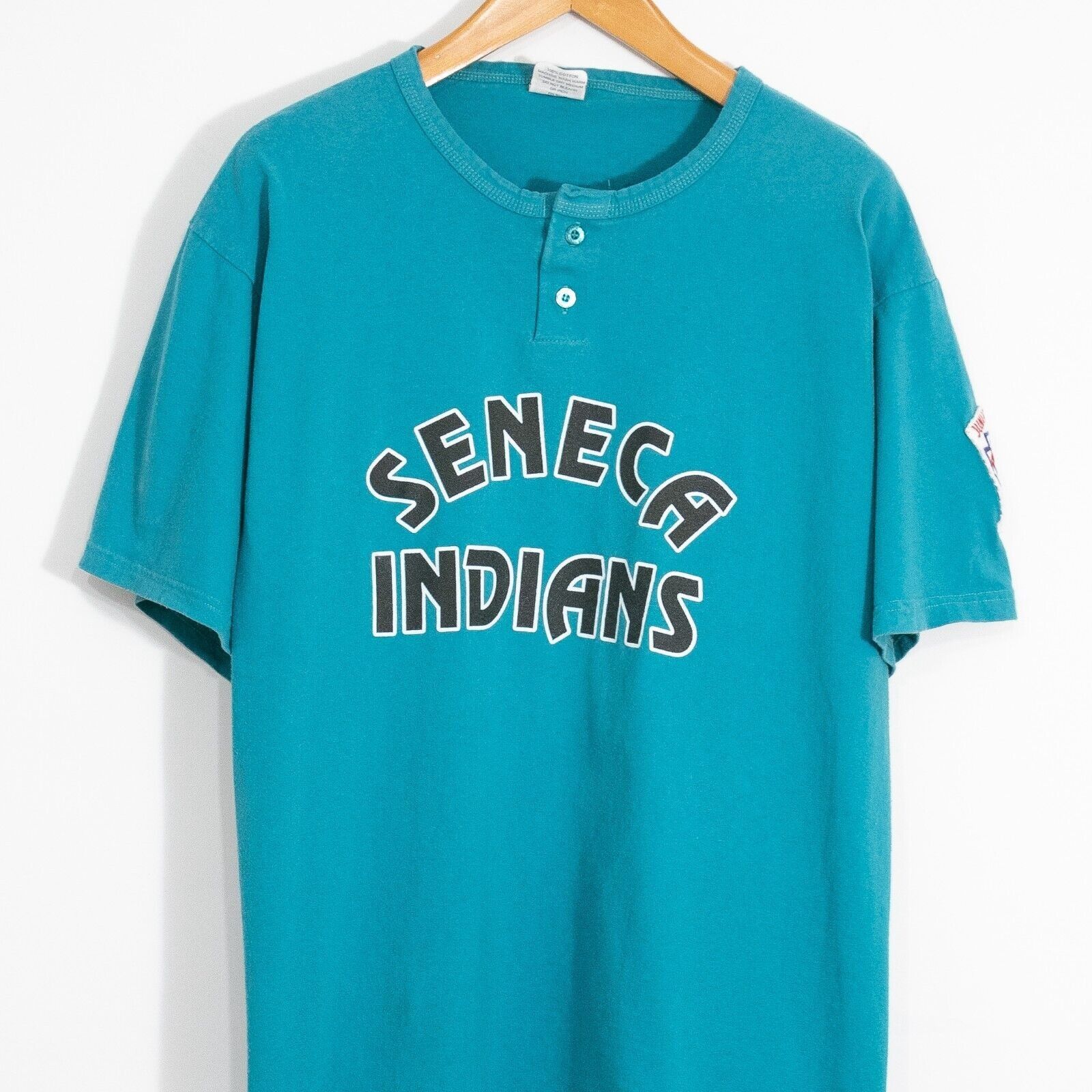 Vintage Vintage 90s Seneca Indians T Shirt XL Little League Baseball Size US XL / EU 56 / 4 - 2 Thumbnail