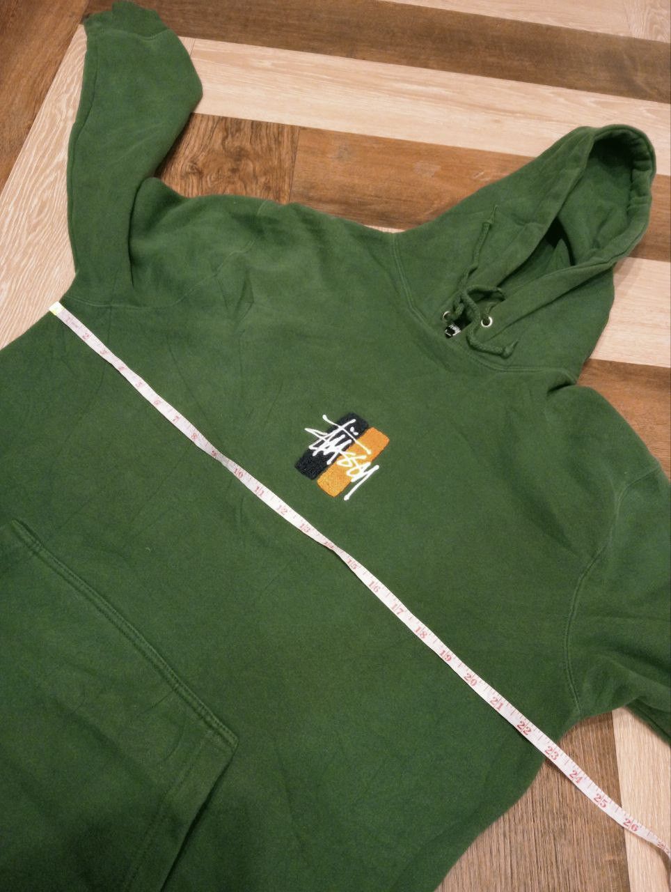 Stussy VINTAGE STUSSY CENTER PILE EMBROIDERED LOGO HOODIE Size US L / EU 52-54 / 3 - 11 Thumbnail