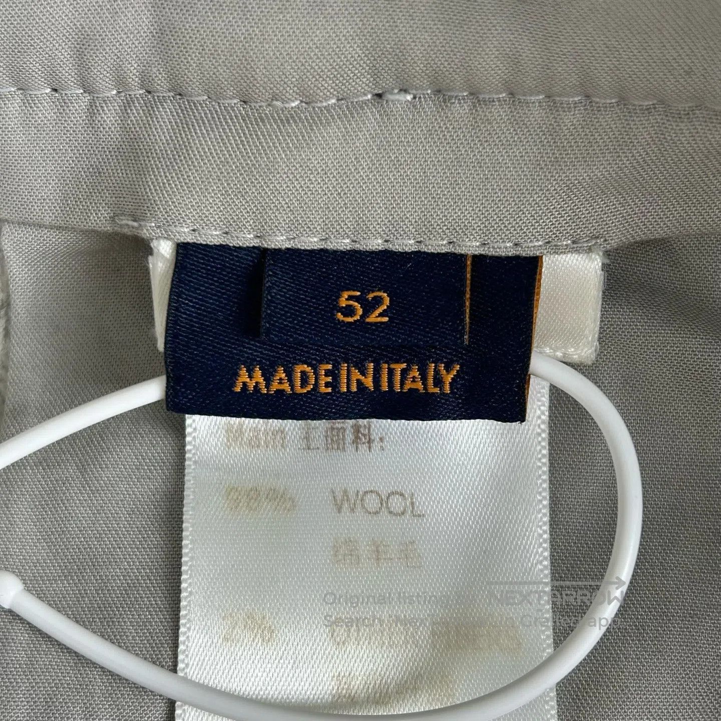 Louis Vuitton Louis Vuitton Logo: Woolen white work pants Size US 36 / EU 52 - 5 Thumbnail