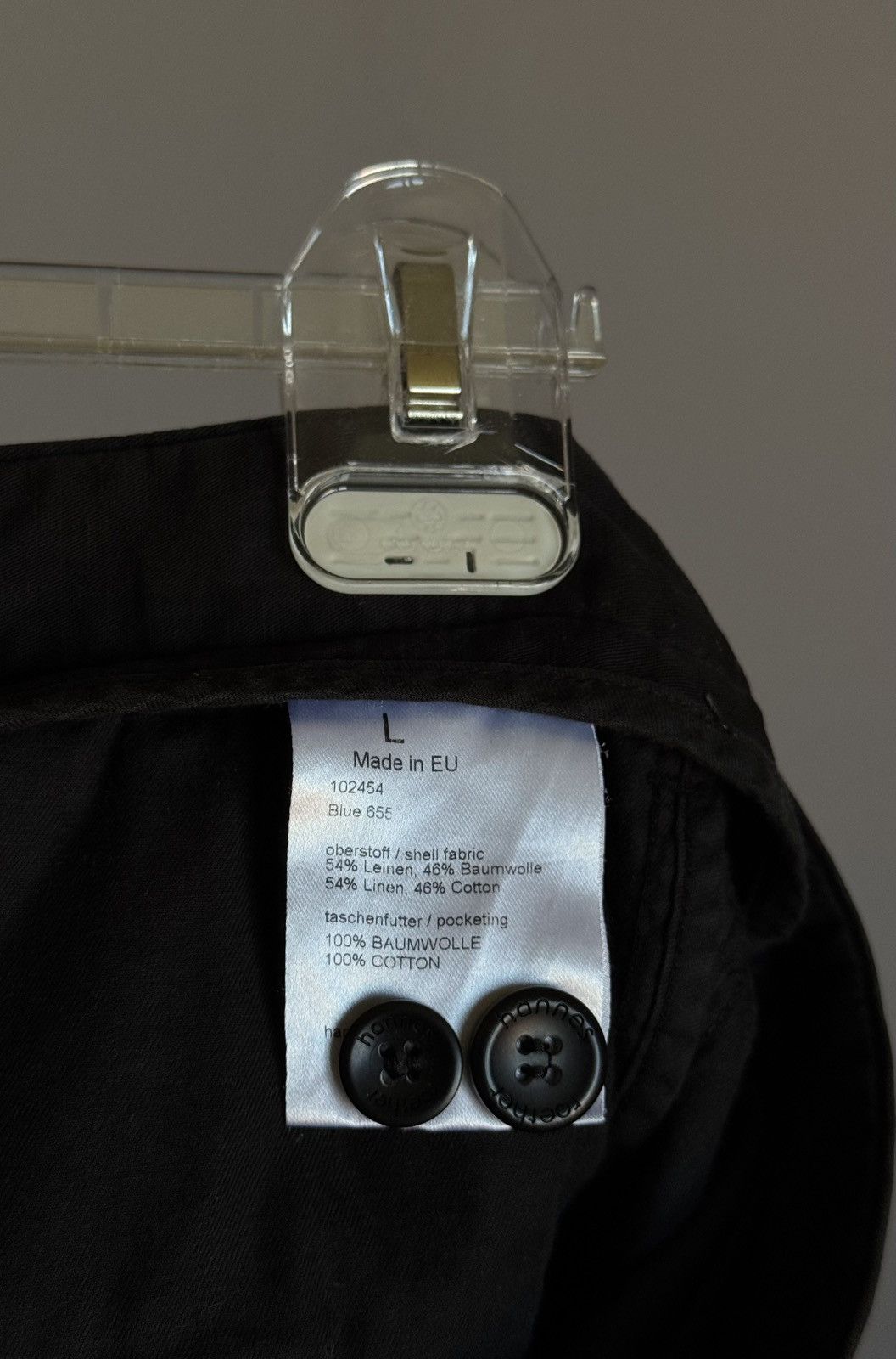 hannes roether Hannes Roether Linen Cotton Summer Shorts Size L Size US 33 - 8 Thumbnail