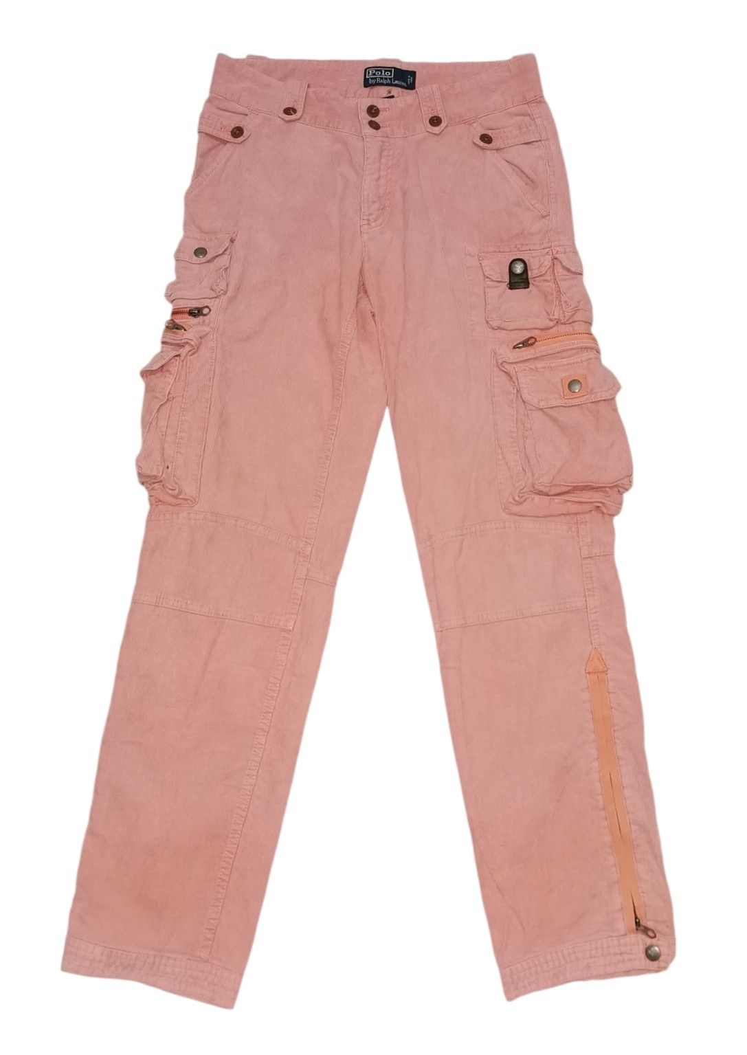Polo Ralph Lauren × Ralph Lauren Polo By Ralph Lauren 12 Multipocket corduroy Cargo Pants Size US 30 / EU 46 - 1 Thumbnail