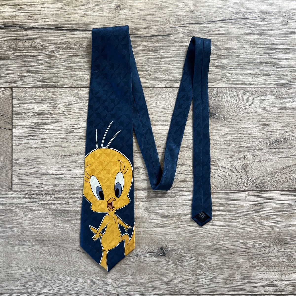 Cartoon Network Vintage Looney Tunes silk tie 1993 tweety Size ONE SIZE - 1 Thumbnail