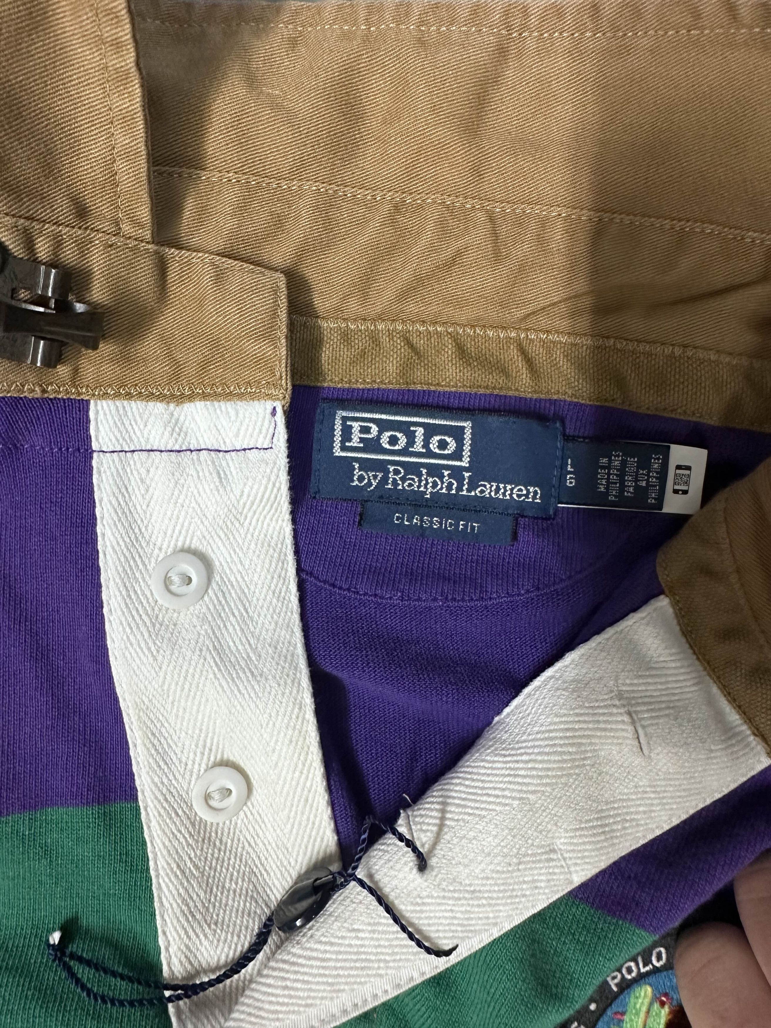 Polo Ralph Lauren 💥 Vintage Polo Ralph Lauren Voyager Expedition Rugby Shirt Size US L / EU 52-54 / 3 - 2 Thumbnail