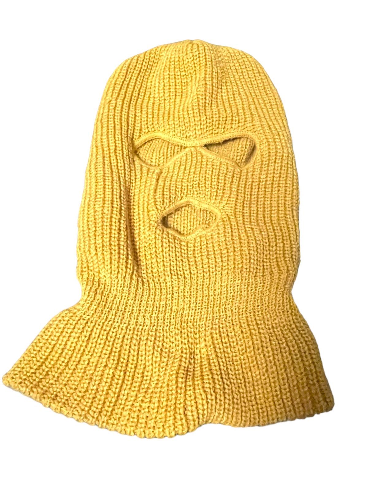 Vintage Vintage Camo Knit Balaclava Ski Full Face Mask Hat Beanie Size ONE SIZE - 1 Thumbnail