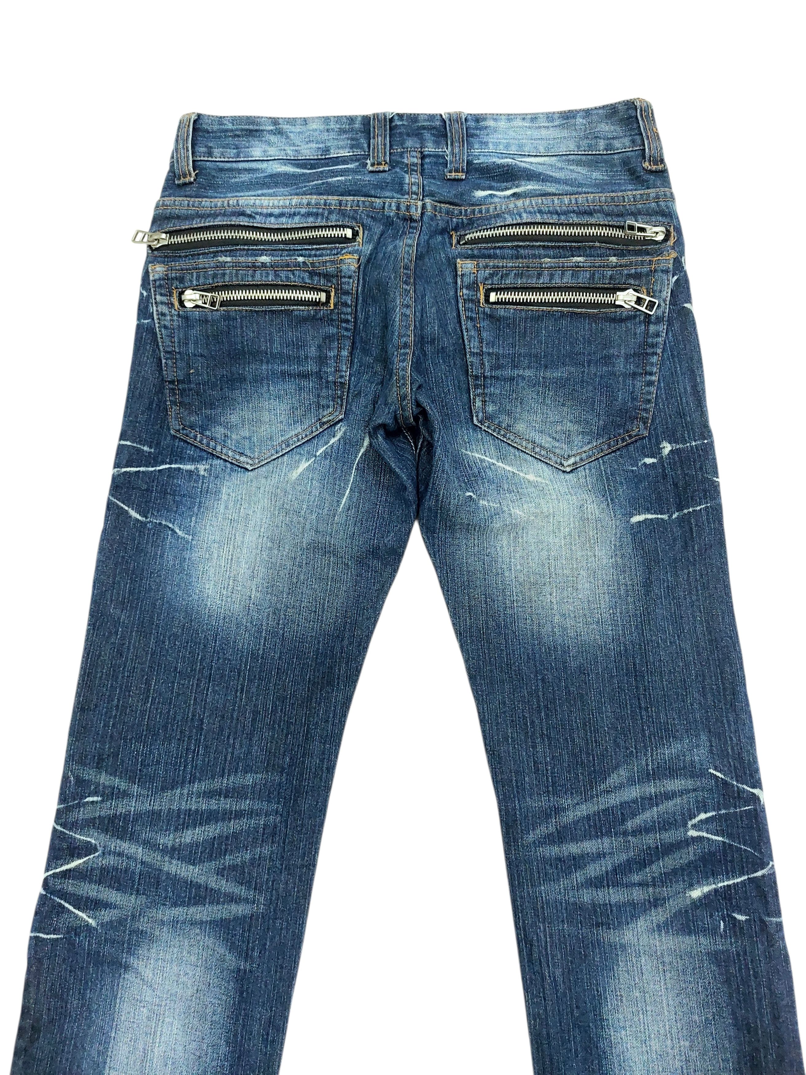 Vintage Root Three Style Thunder Whiskers Double Zipped Back Pocket Size US 32 / EU 48 - 10 Thumbnail