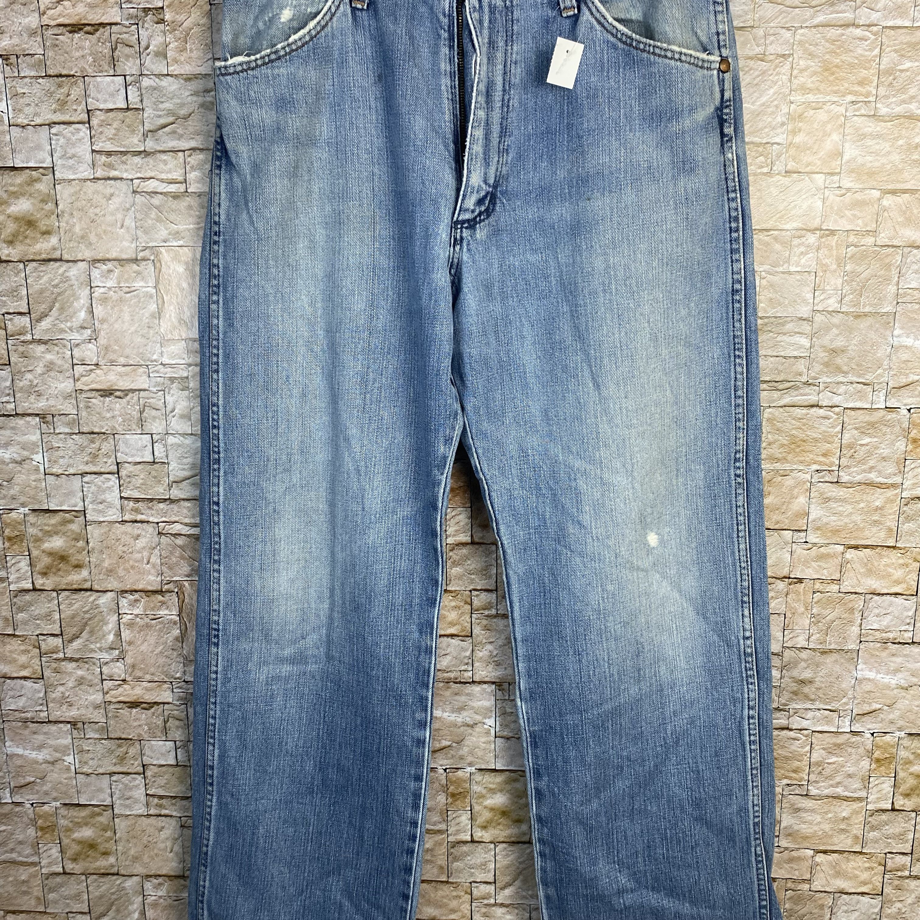 Wrangler Wrangler Blue Denim Pants #7583 Size US 32 / EU 48 - 3 Thumbnail