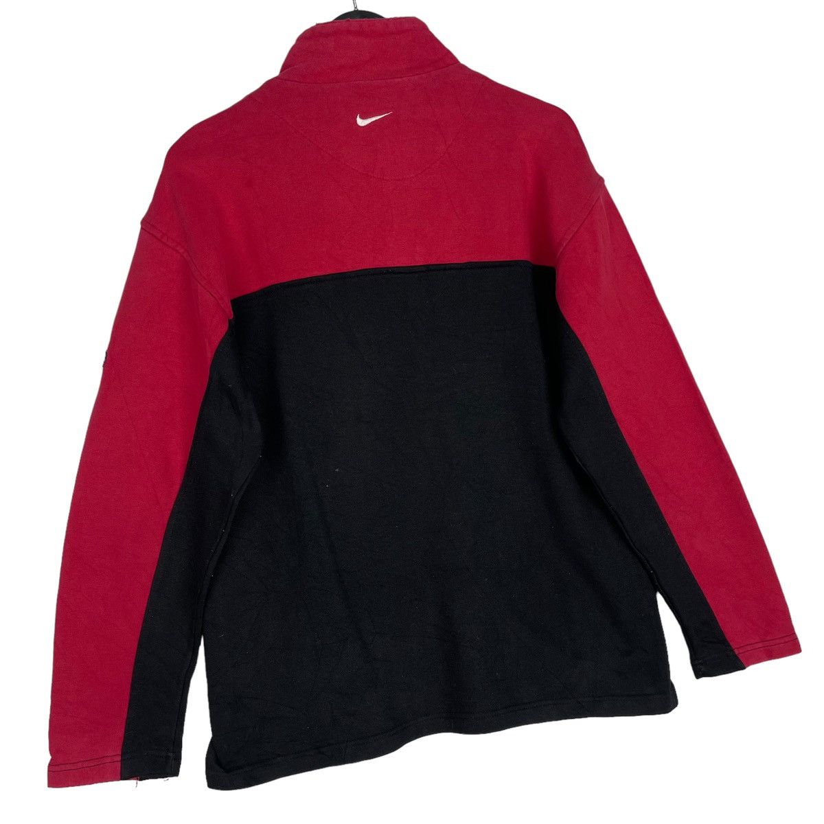 Nike × Vintage Vintage Nike Embroidered Botton Up Sweatshirt Turtleneck Size US S / EU 44-46 / 1 - 8 Thumbnail