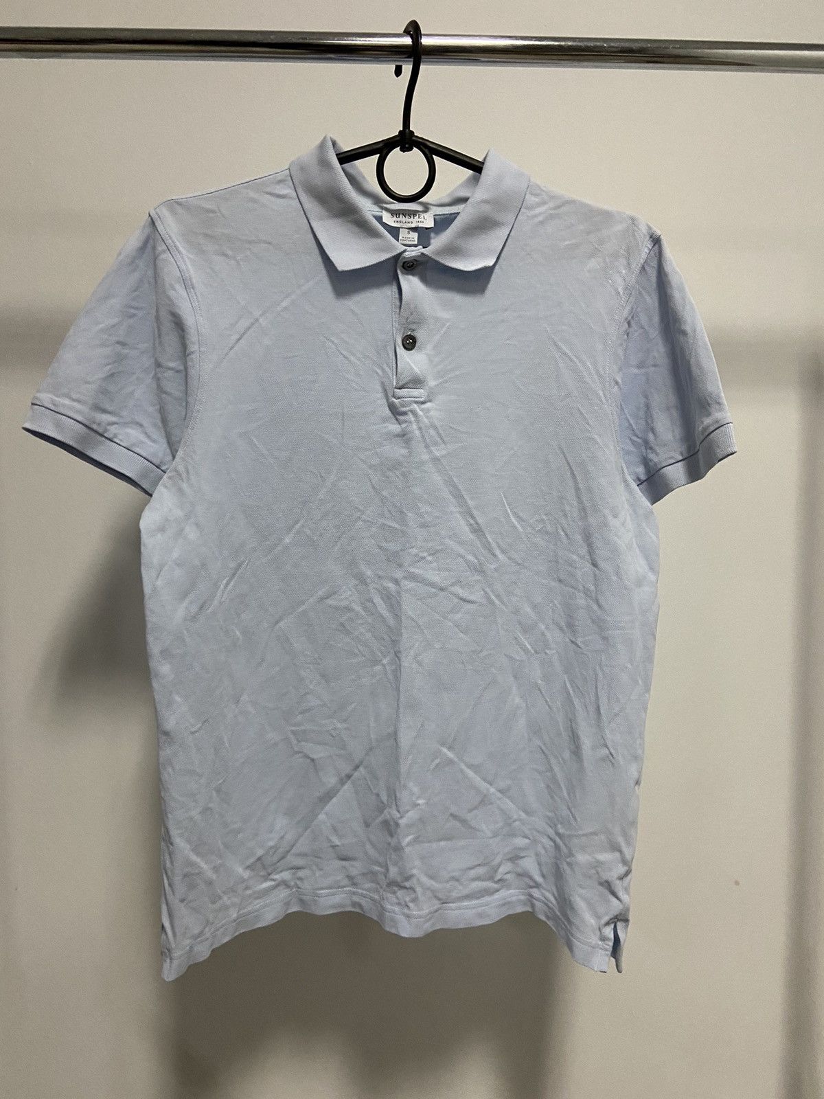 Sunspel × Vintage Sunspel polo T-shirt vintage Size US S / EU 44-46 / 1 - 1 Thumbnail