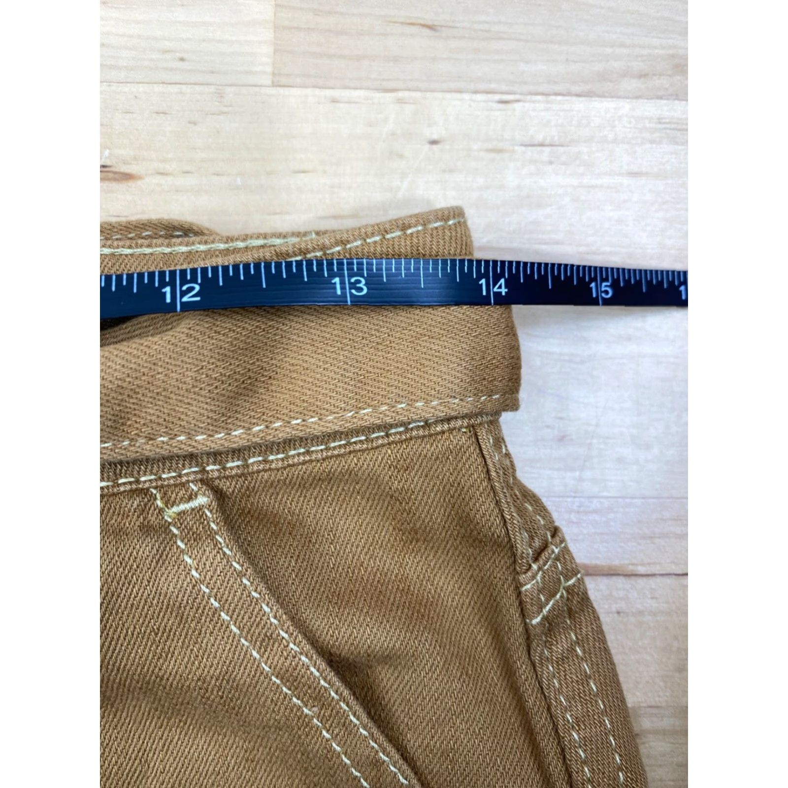 Vintage **Tinseltown A-Line Skirt Small Brown Casual Pockets** User: Tinseltown A-Line Skirt Small Brown Casual Pockets Size 28" / US 6 / IT 42 - 4 Thumbnail