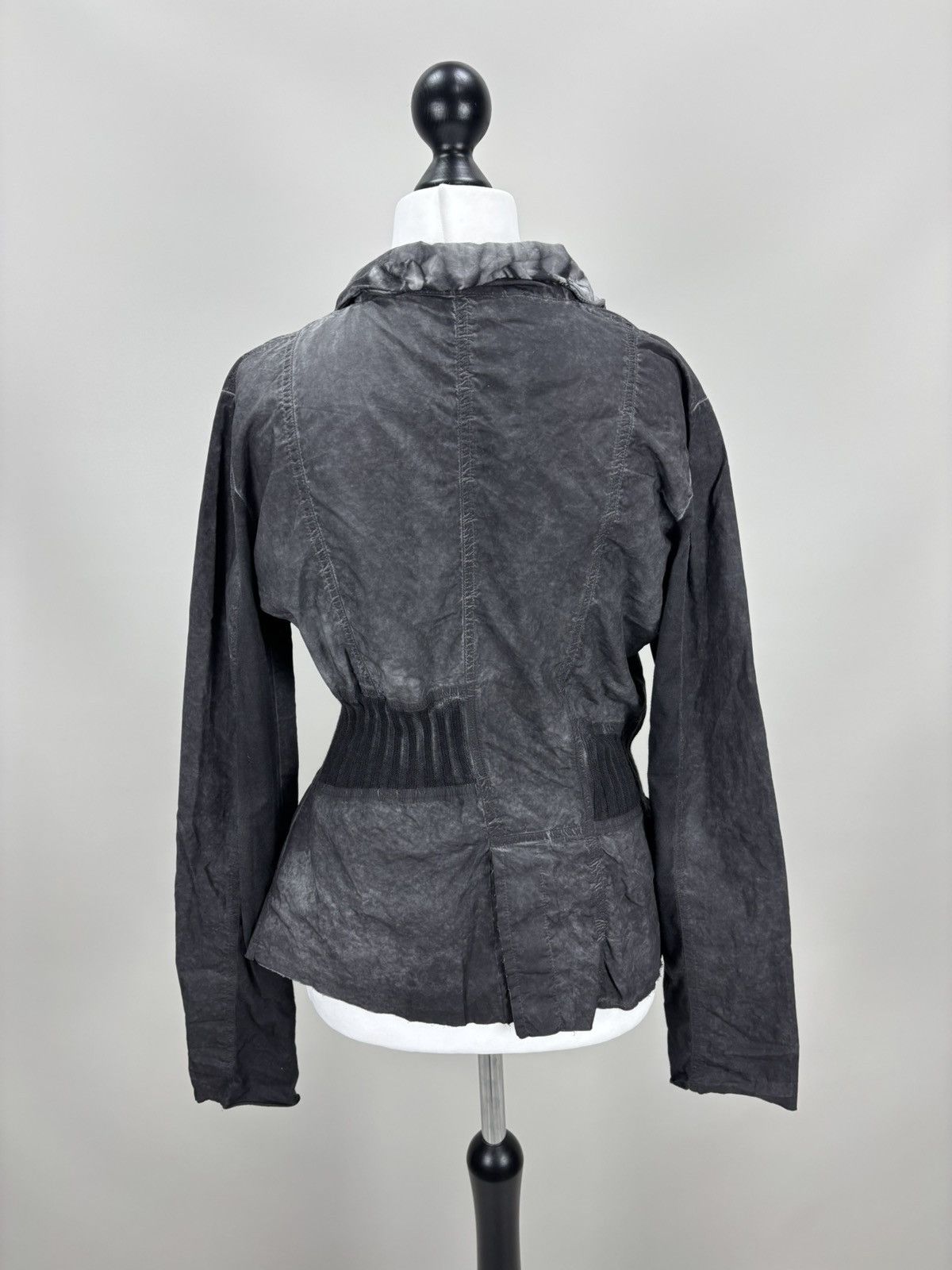 Rundholz Womens blazer jacket Barbara Speer Size 2 Color Gray Size S / US 4 / IT 40 - 6 Thumbnail