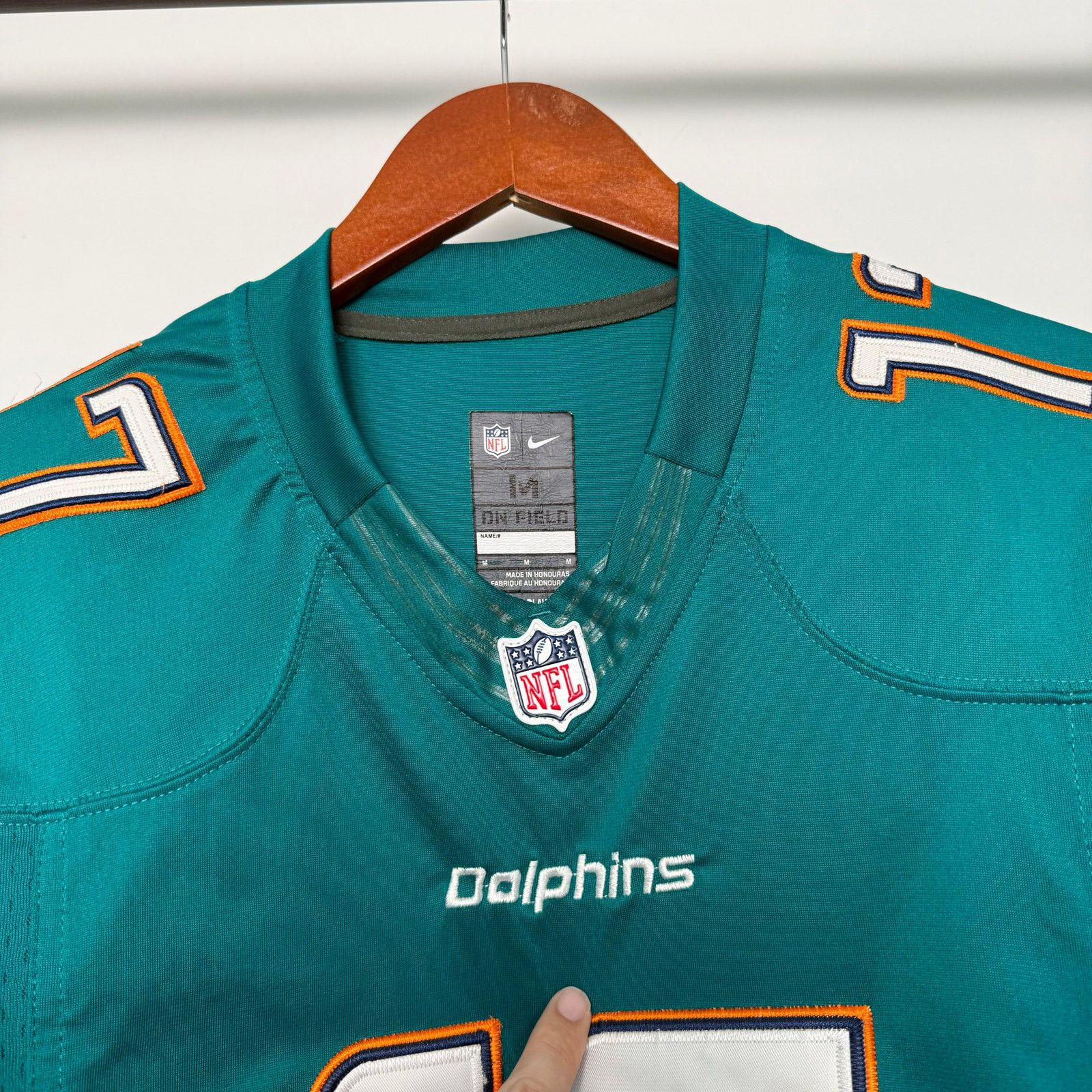 NFL × Nike MIAMI DOLPHINS NIKE NFL ON FIELD TANNEHILL FOOTBALL JERSEY Size US M / EU 48-50 / 2 - 5 Thumbnail
