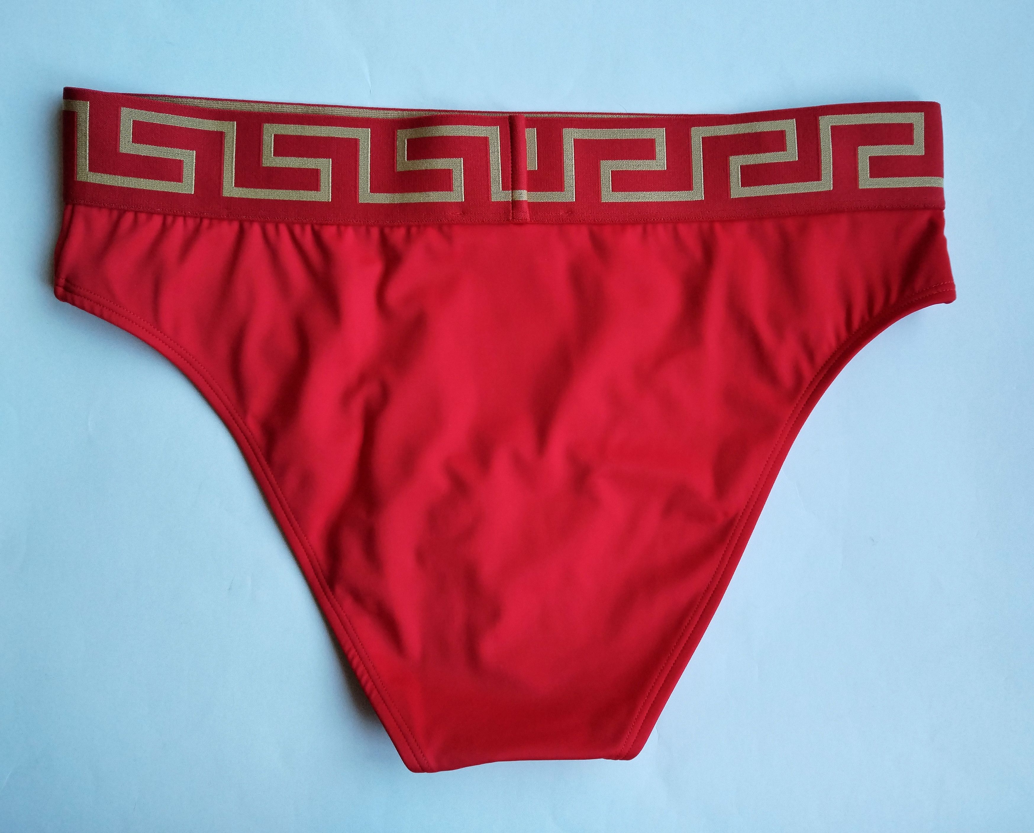 Versace Greek key / Medusa bikini bottoms Size 32" / US 10 / IT 46 - 5 Thumbnail