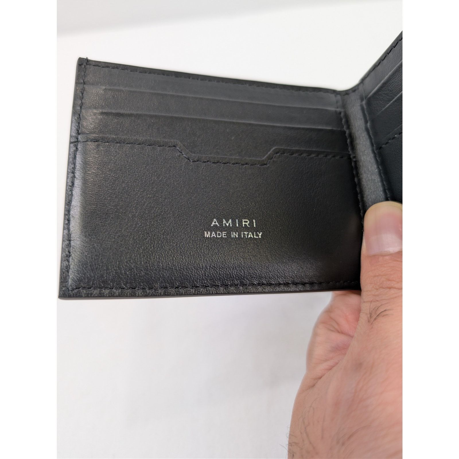 Amiri o1rshd1 Size: OS / Amiri Staggered Wallet in Black Size ONE SIZE - 7 Thumbnail